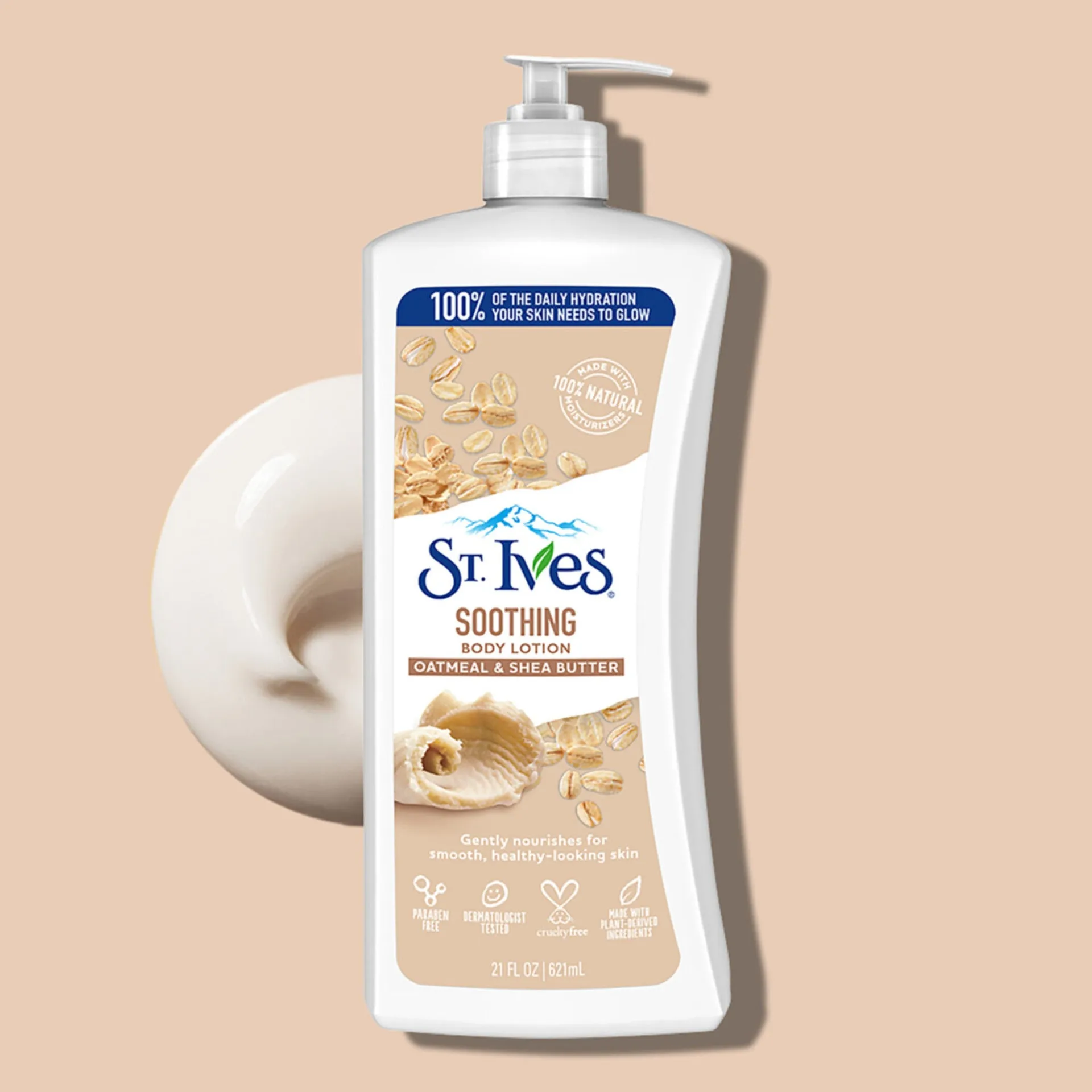 خرید و قیمت لوسيون بدن استيوز Stives Soothing Body Lotion Oatmeal & Shea Butter 621ml