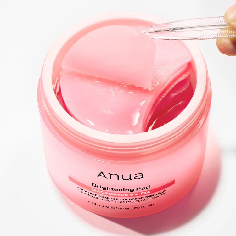 خرید و قیمت پد درخشان كننده آنوا Anua Glow Pad Brightening 60 Pads