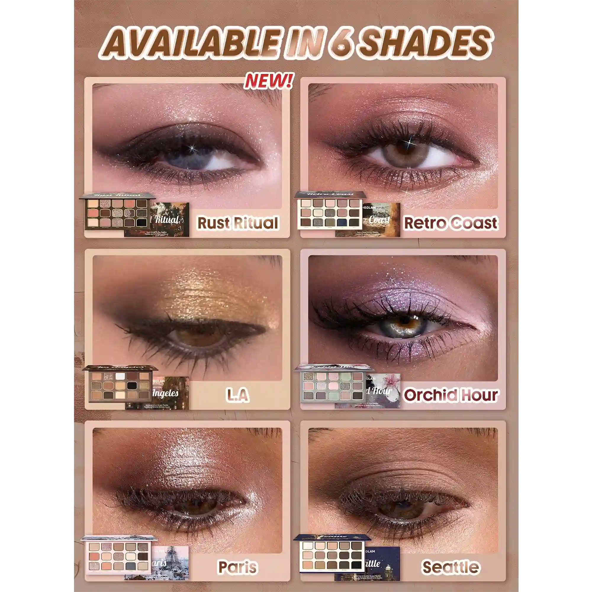 خرید و قیمت سایه چشم شیگلم 15-Pan Palette