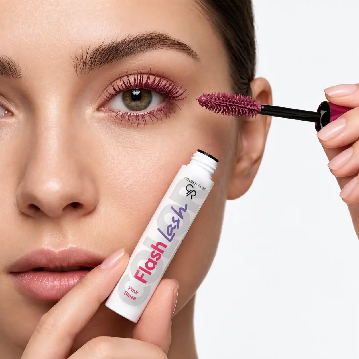 خرید و قیمت ريمل رنگی گلدن رز Golden Rose Flash Lash Colored Mascara
