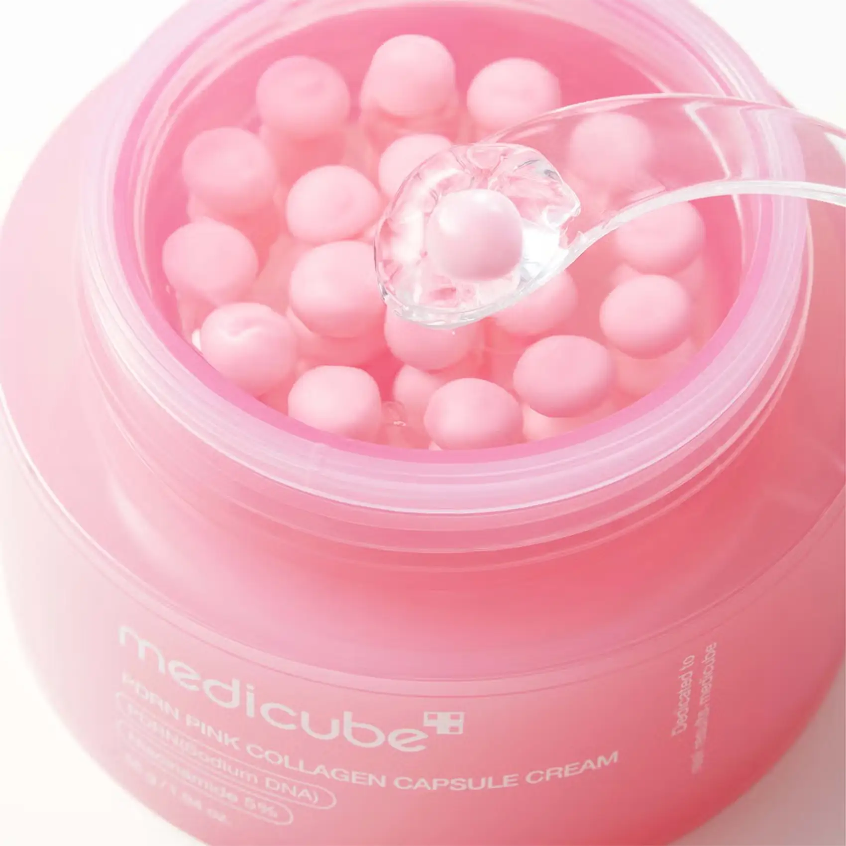 خرید و قیمت كرم كپسولی كلاژن صورتی مديكيوب Medicube Pink Collagen Capsule Cream 55g