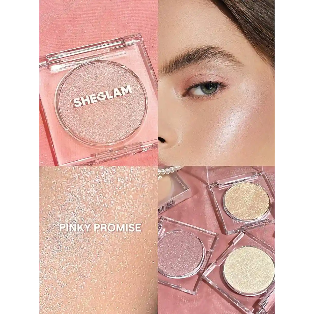 خرید و قیمت هايلايتر پودری شيگلم Sheglam Cosmic Crystal Mousse Highlighter