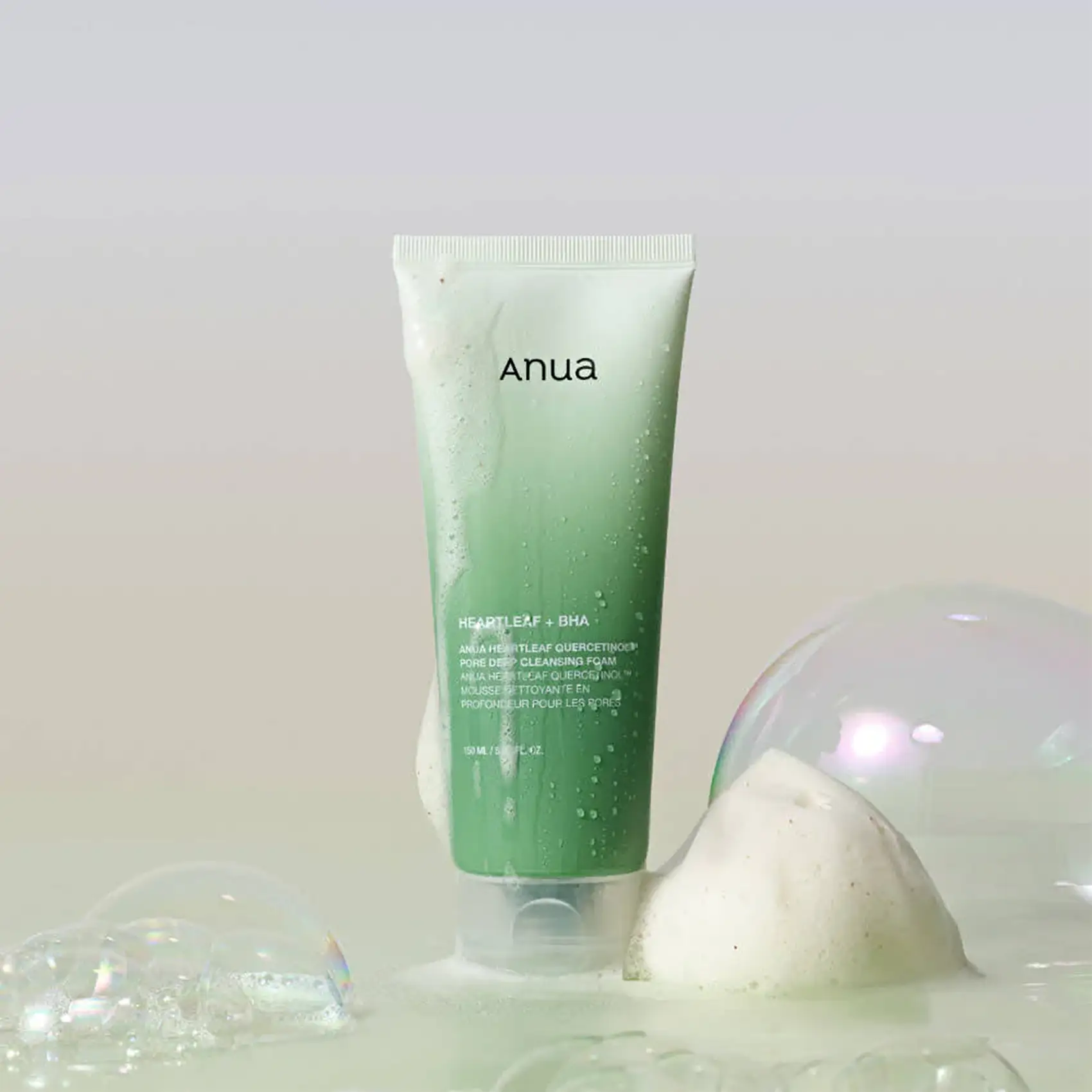 خرید و قیمت فوم شست و شو هيالورونيک آنوا Anua Heartleaf Quercetinol Pore Deep Cleansing Foam 150ml