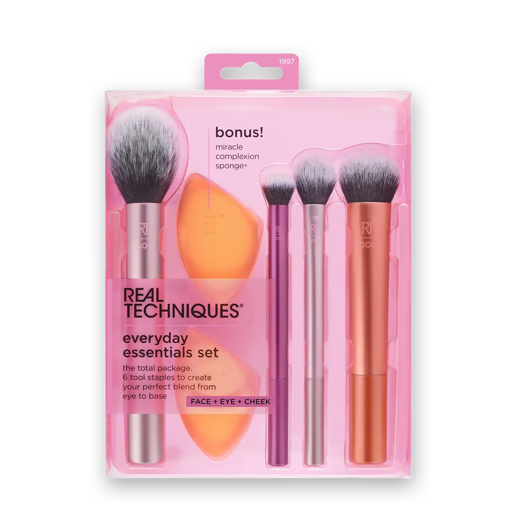 خرید و قیمت ست براش 6 تكه Real Techniques Everyday Essentials