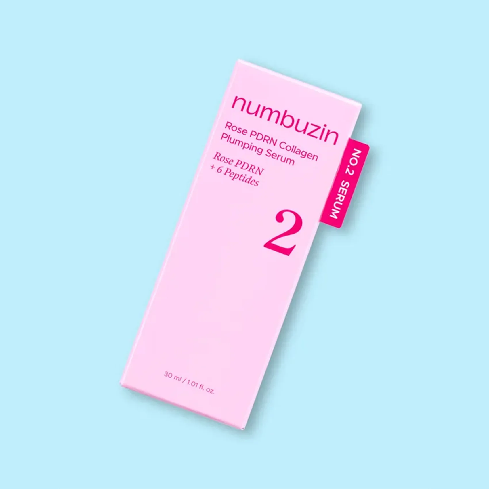 خرید و قیمت سرم رز كلاژن نامبوزين Numbuzin Rose PDRN Collagen Plumping Serum 6 peptides