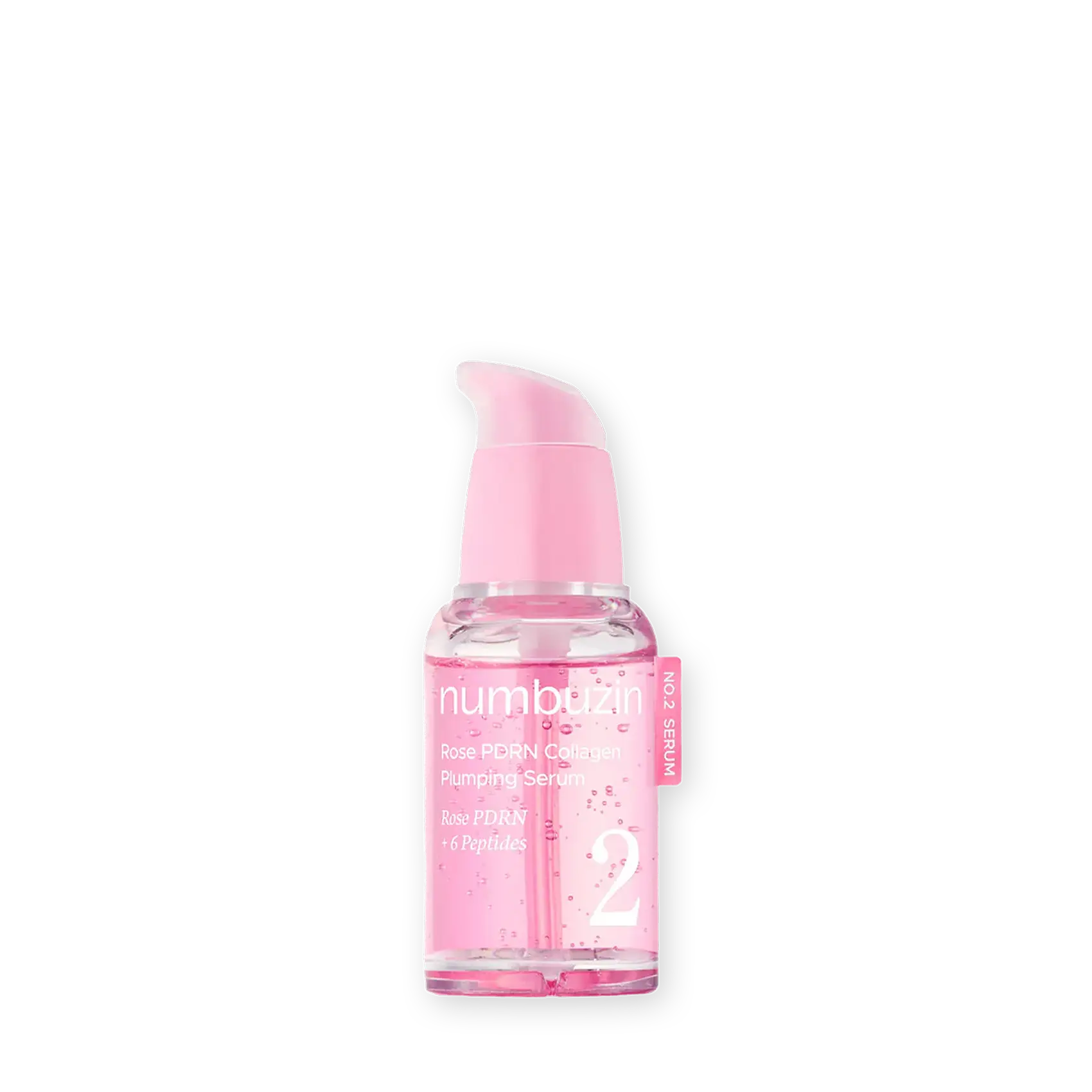 خرید و قیمت سرم رز كلاژن نامبوزين Numbuzin Rose PDRN Collagen Plumping Serum 6 peptides