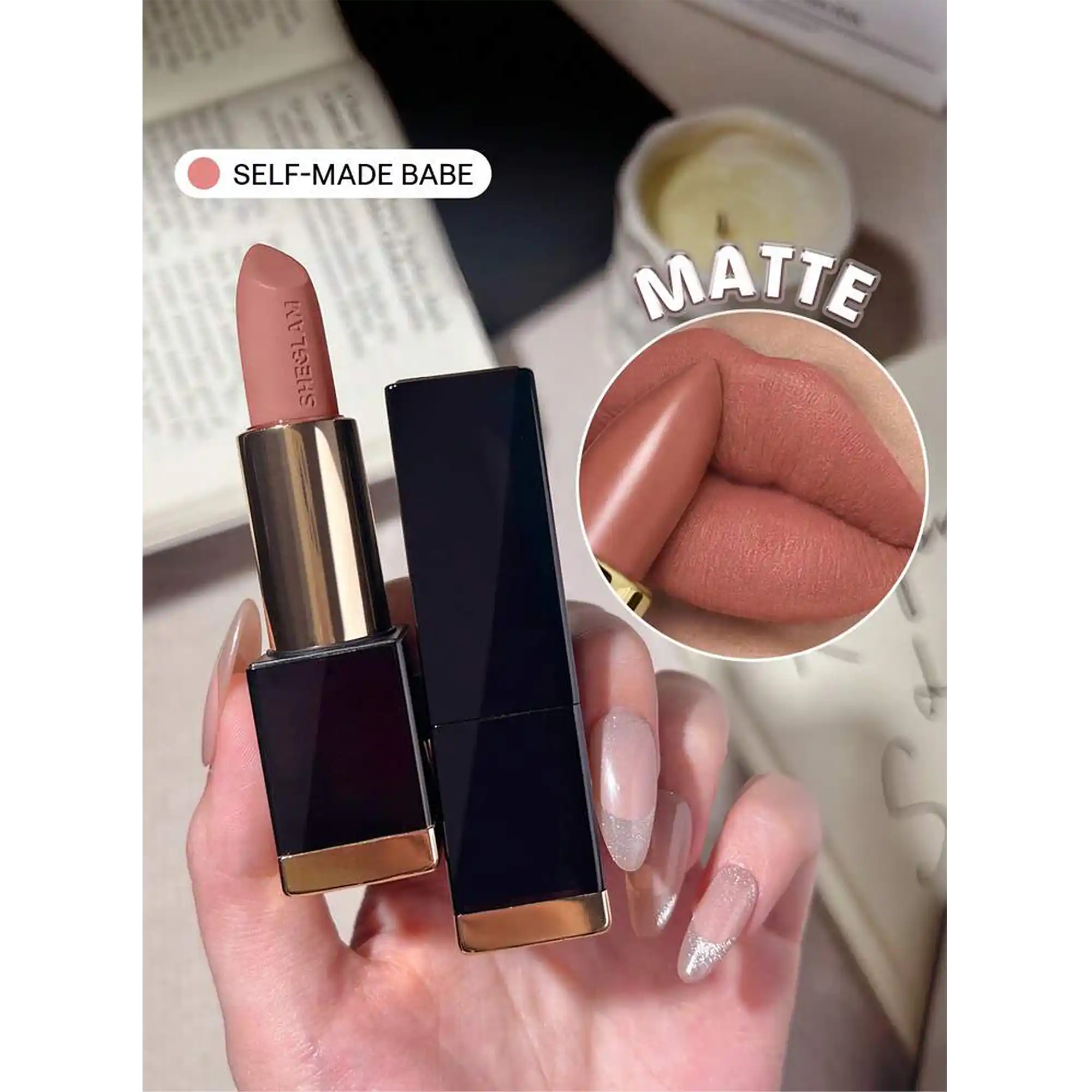 خرید و قیمت رژ لب جامد مات شيگلم Sheglam Matte Allure