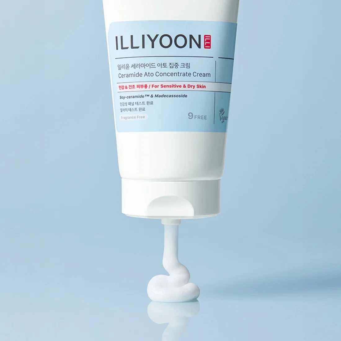 خرید و قیمت كرم مرطوب كننده Illiyoon Ceramide Ato Concentrate Cream For Sensitive & Dry Skin 230ml