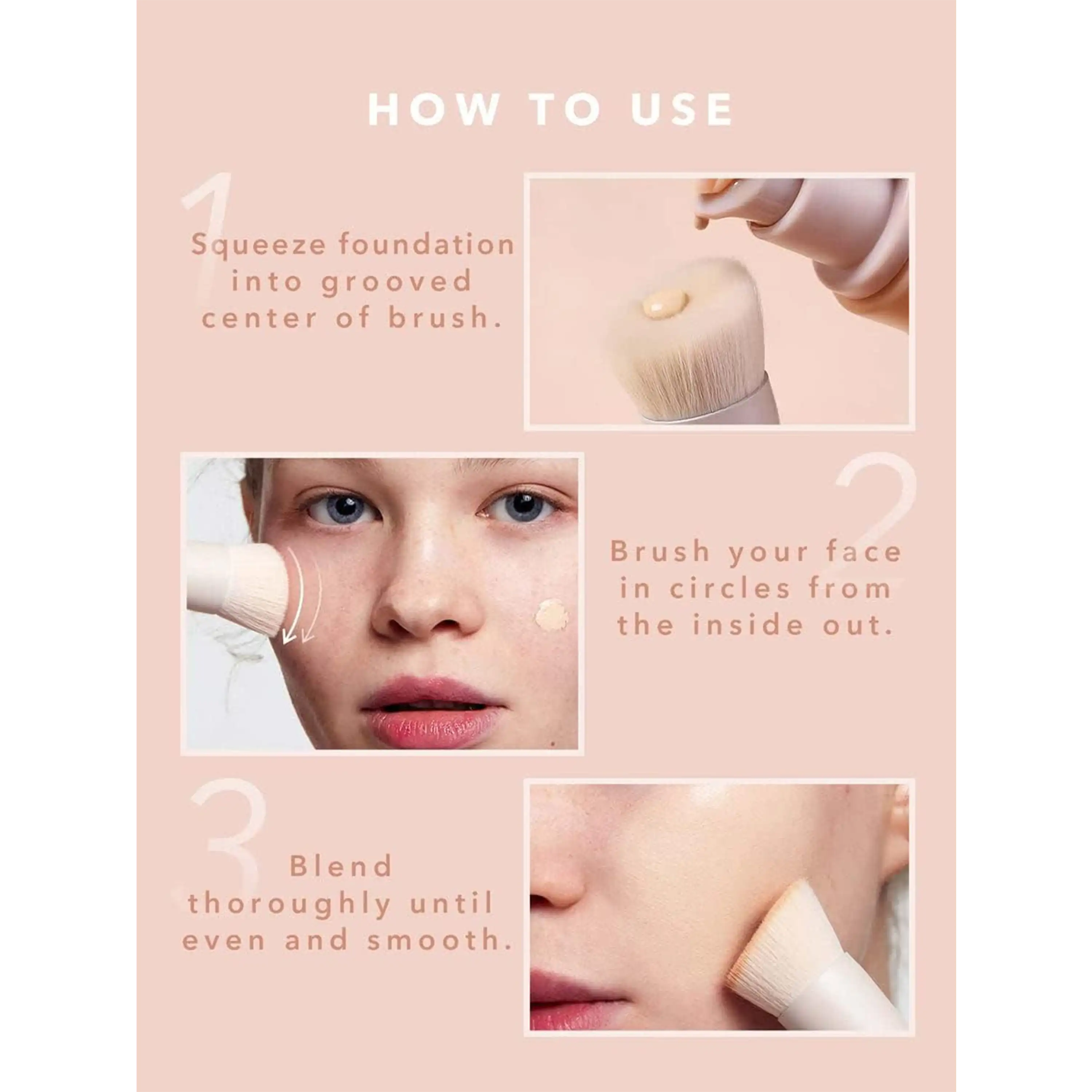 خرید و قیمت براش كرم پودر شيگلم Sheglam Foundation Brush