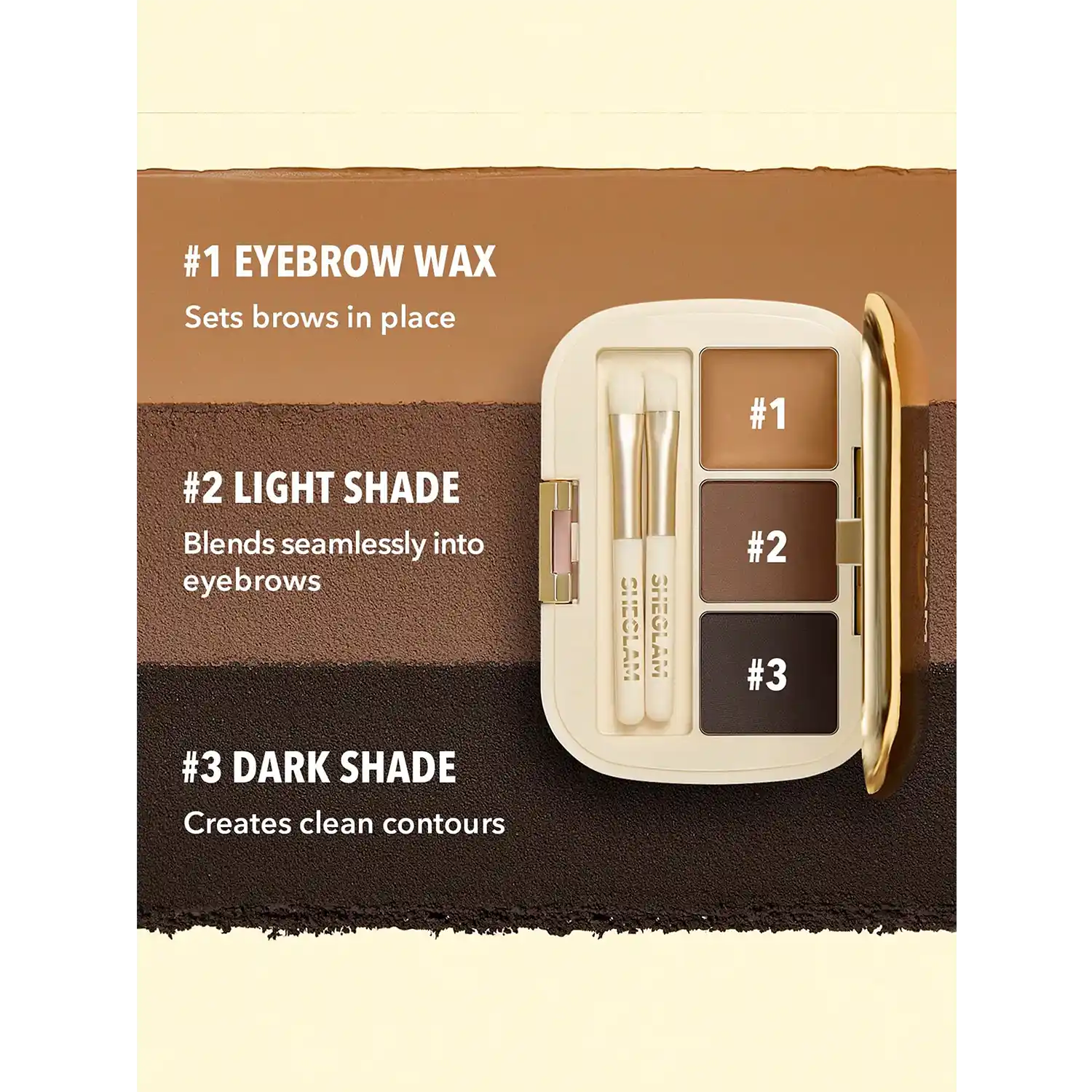 خرید و قیمت پالت ابرو شيگلم Sheglam Full-Filled Eyebrow Palette