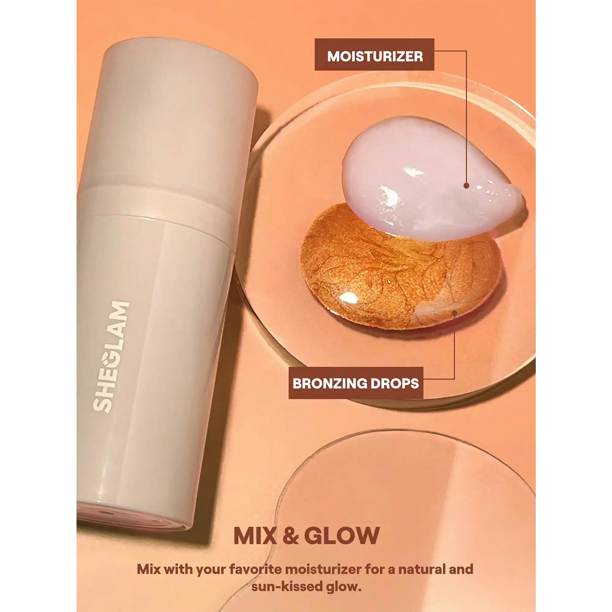 خرید و قیمت برنزر قطره ای شيگلم Sheglam Glo Hero Bronzing Drops 30ml