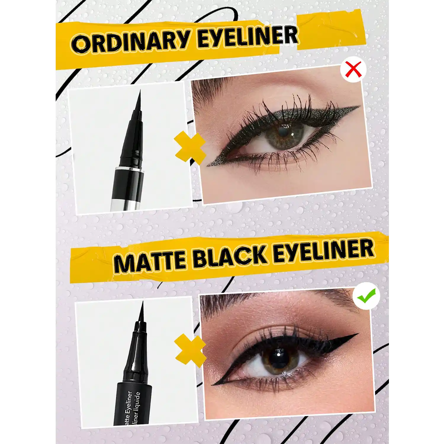 خرید و قیمت خط چشم مات شيگلم Sheglam Oh So Rich Matte Eyeliner