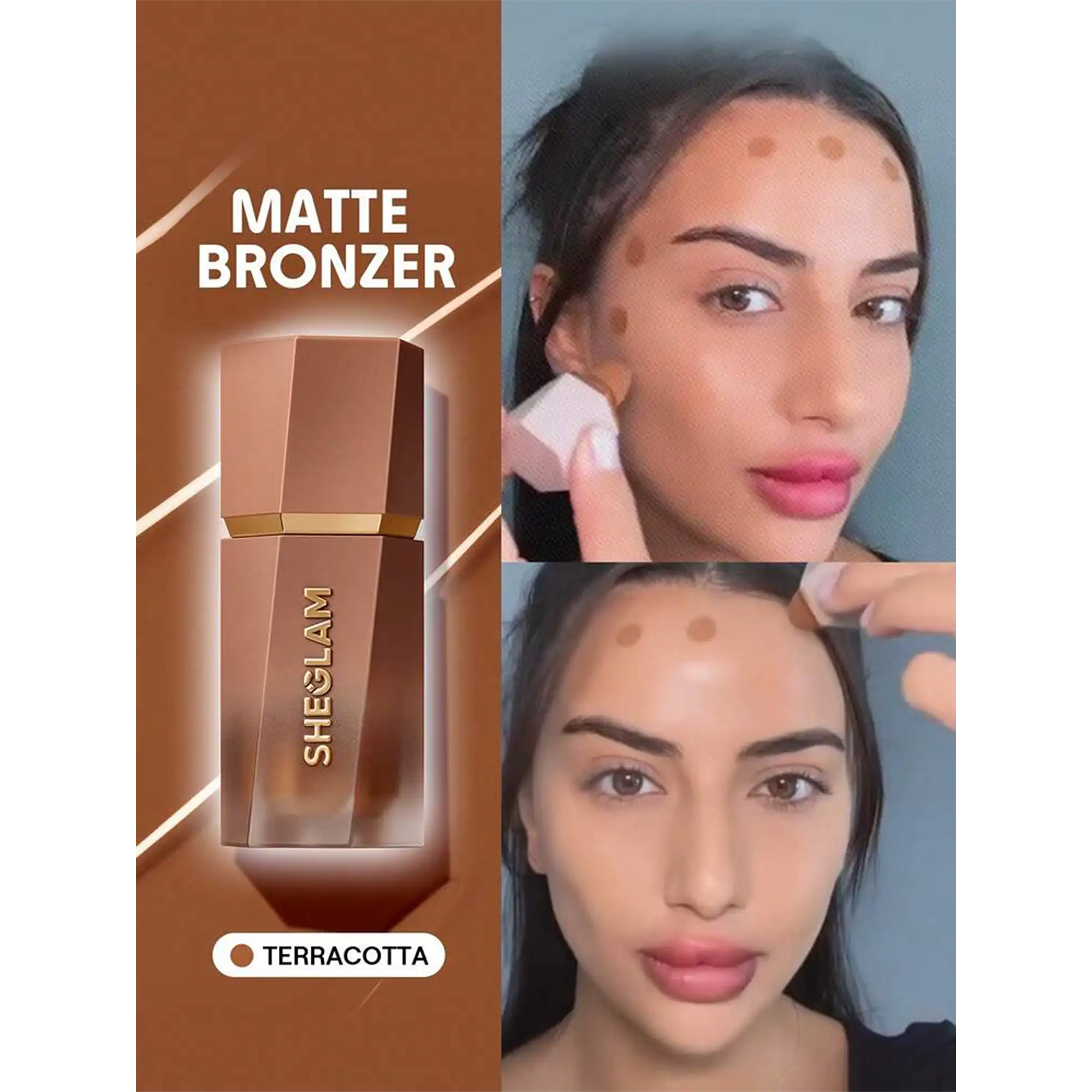 خرید و قیمت كانتور مايع شيگلم Sheglam Sun Beam Matte Liquid Bronzer