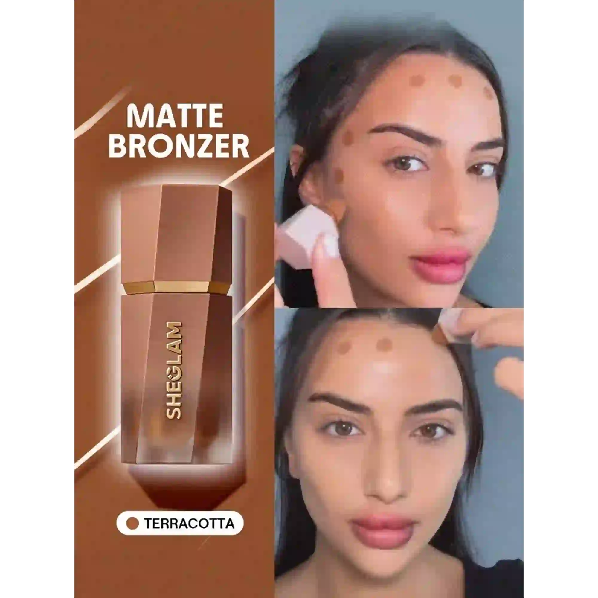 خرید و قیمت كانتور مايع شيگلم Sheglam Sun Beam Matte Liquid Bronzer