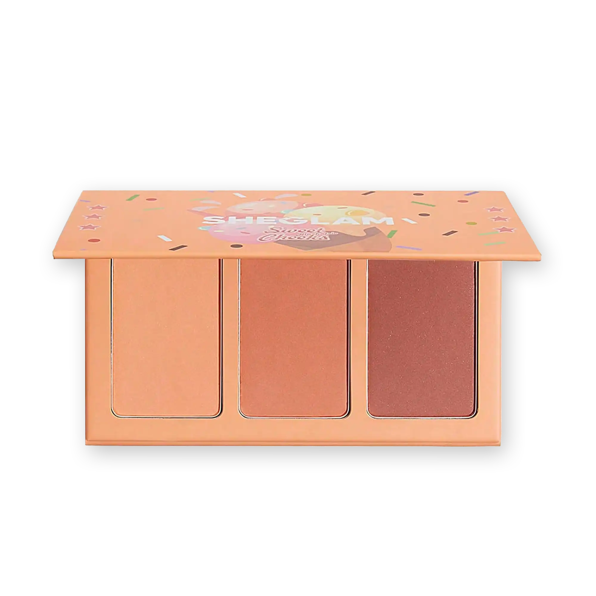 خرید و قیمت پالت رژ گونه 3 تايی شيگلم Sheglam Sweet Cheeks Blush Trio Enamored
