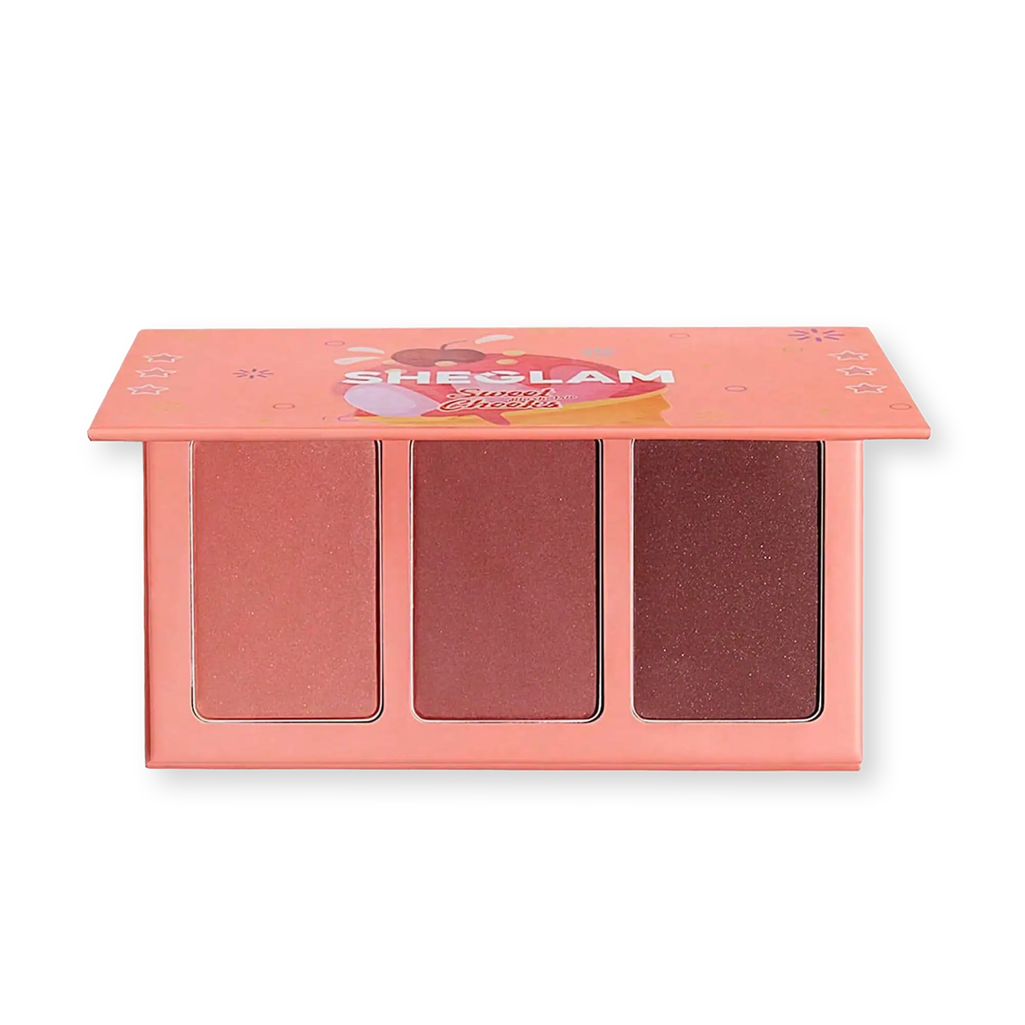 خرید و قیمت پالت رژ گونه 3 تايی شيگلم Sheglam Sweet Cheeks Blush Trio Enamored