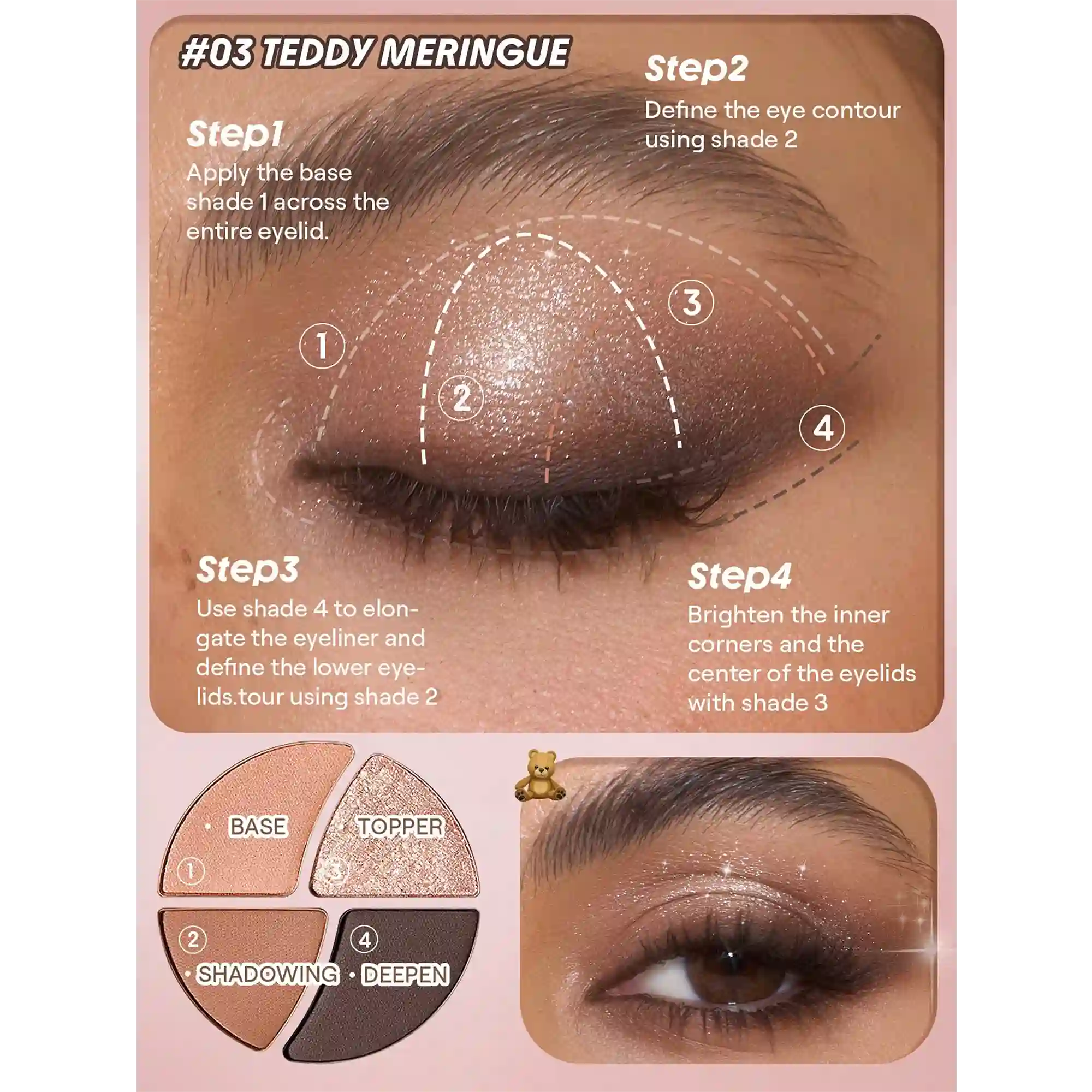 خرید و قیمت پالت سايه 4 رنگ شيگلم Sheglam Daydreamer Mini Palette