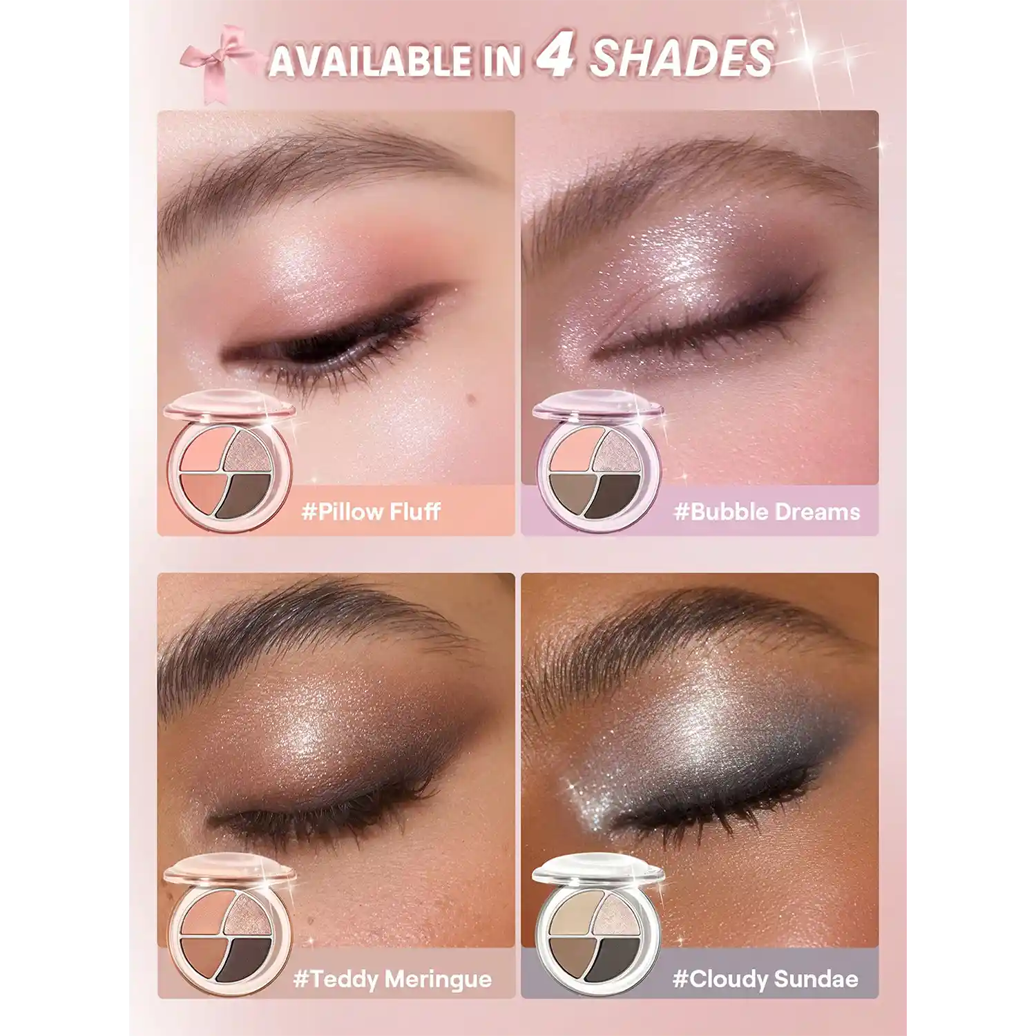 خرید و قیمت پالت سايه 4 رنگ شيگلم Sheglam Daydreamer Mini Palette