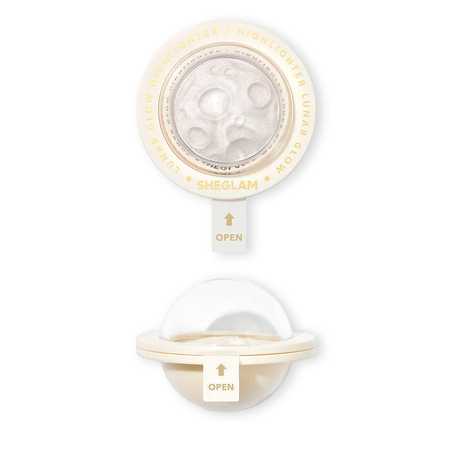 خرید و قیمت هايلايتر فضايی شيگلم Sheglam Lunar Glow Highlighter