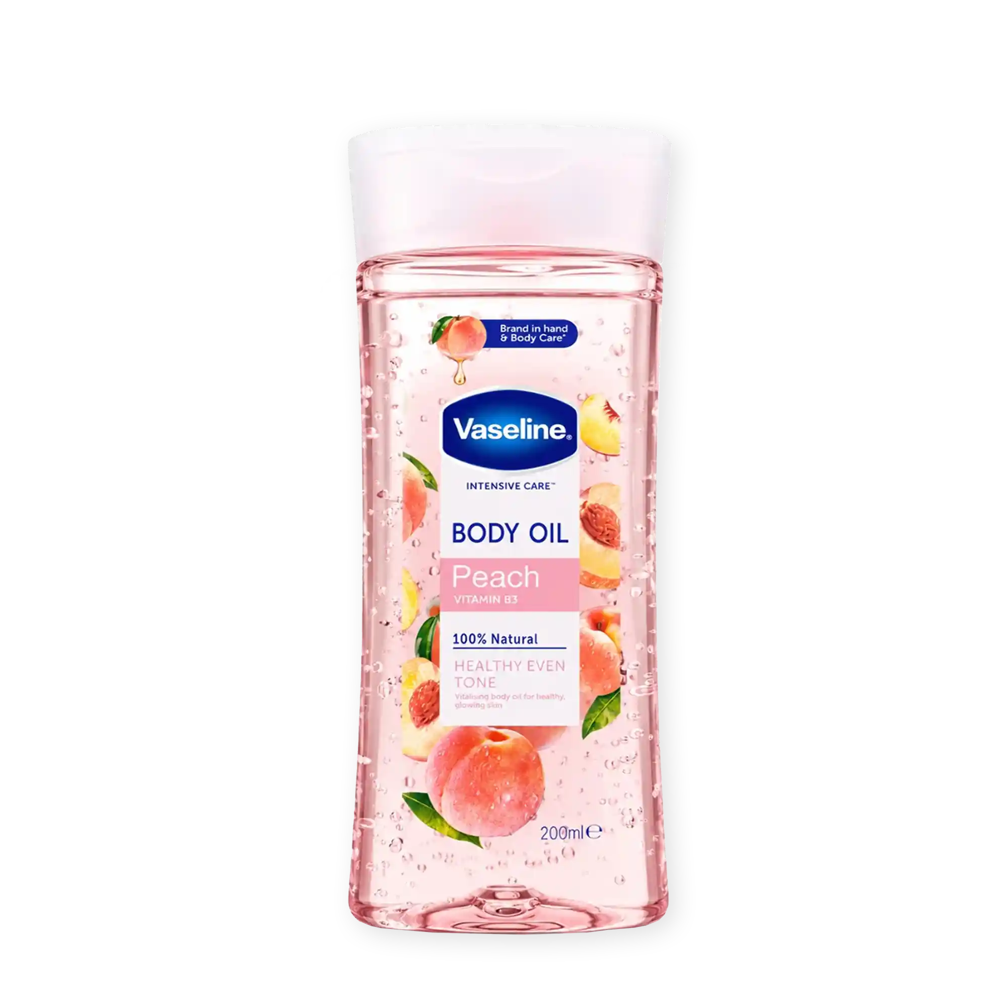 خرید و قیمت روغن بدن هلو وازلين Vaseline Peach Body Oil 200ml