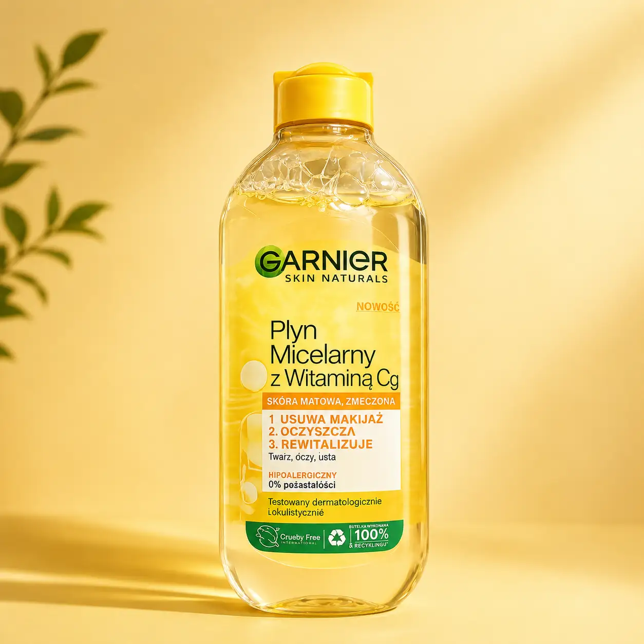 خرید و قیمت ميسلار واتر ويتامين ث گارنير Garnier Vitamin C Cleansing Micellar Water 400ml