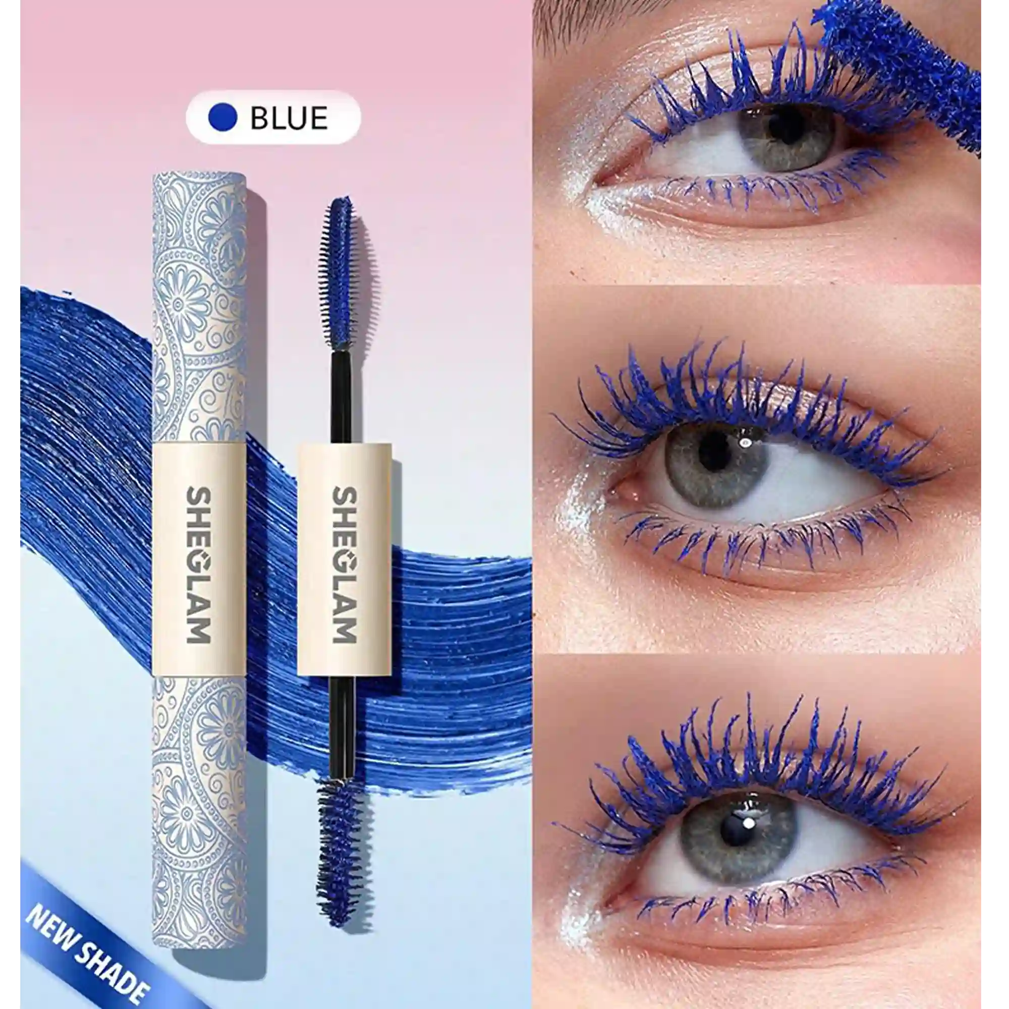 خرید و قیمت ريمل دو سر شيگلم Sheglam All In One Volume & Length Mascara Waterproof