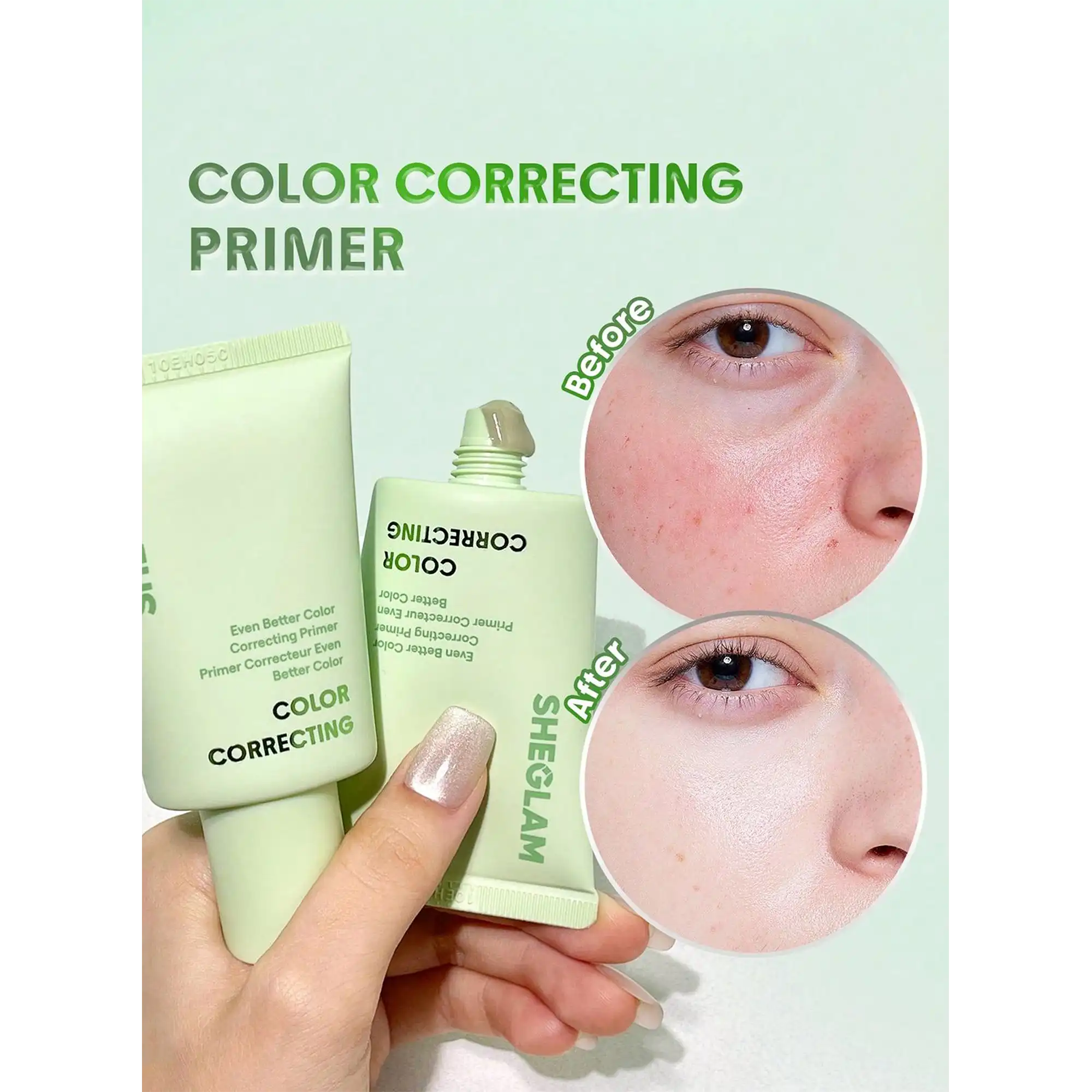 خرید و قیمت پرايمر اصلاح رنگ شيگلم Sheglam Color Correcting Primer