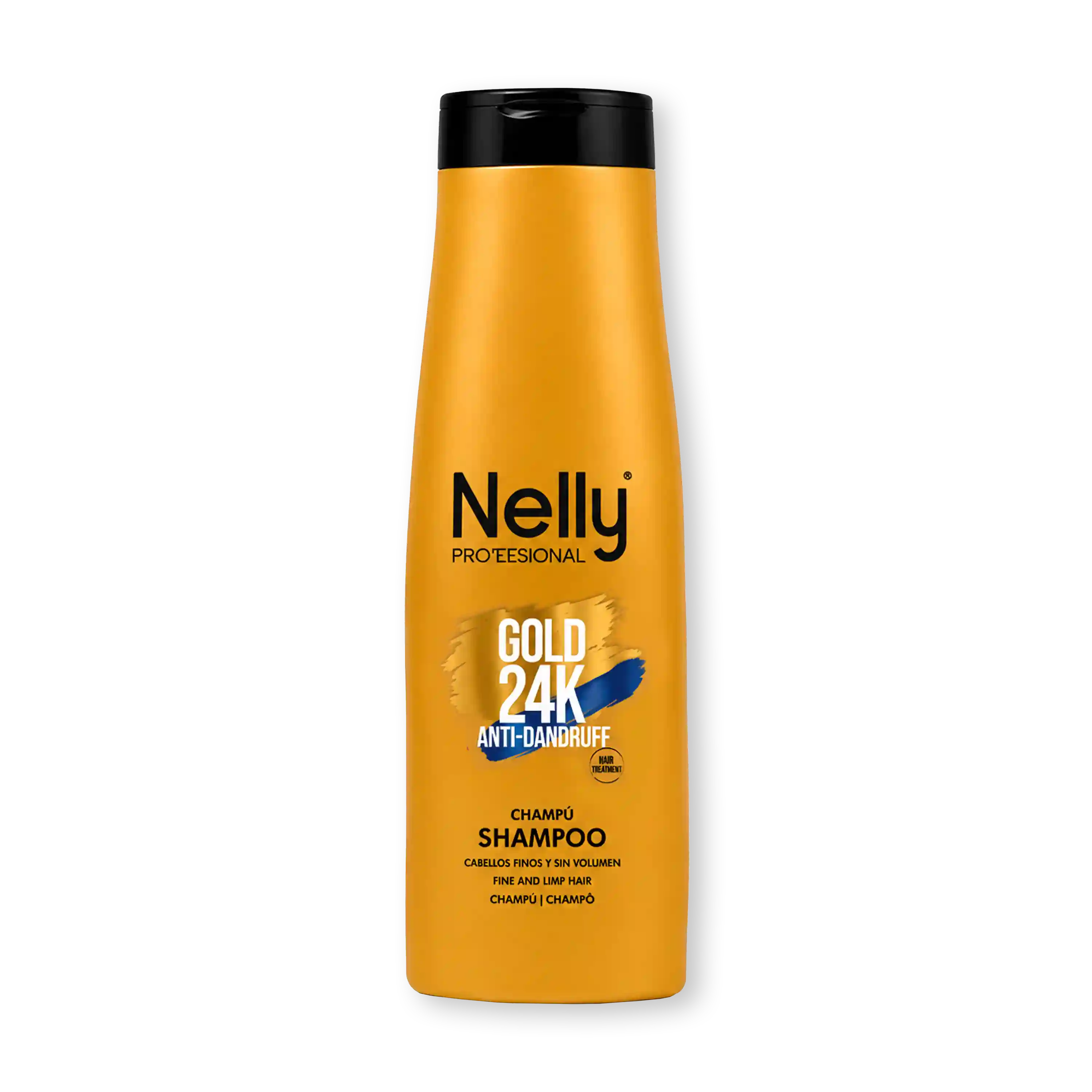 خرید و قیمت شامپو ضد شوره Nelly Gold Antidandruff 400 ml