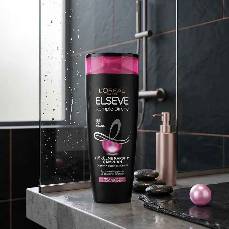 خرید و قیمت شامپو مشكی لورال Loreal Elseve Komple Direnc 360ml