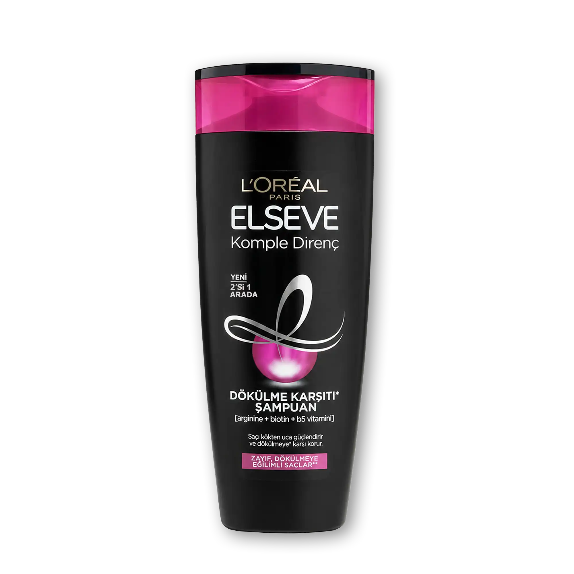 خرید و قیمت شامپو مشكی لورال Loreal Elseve Komple Direnc 360ml