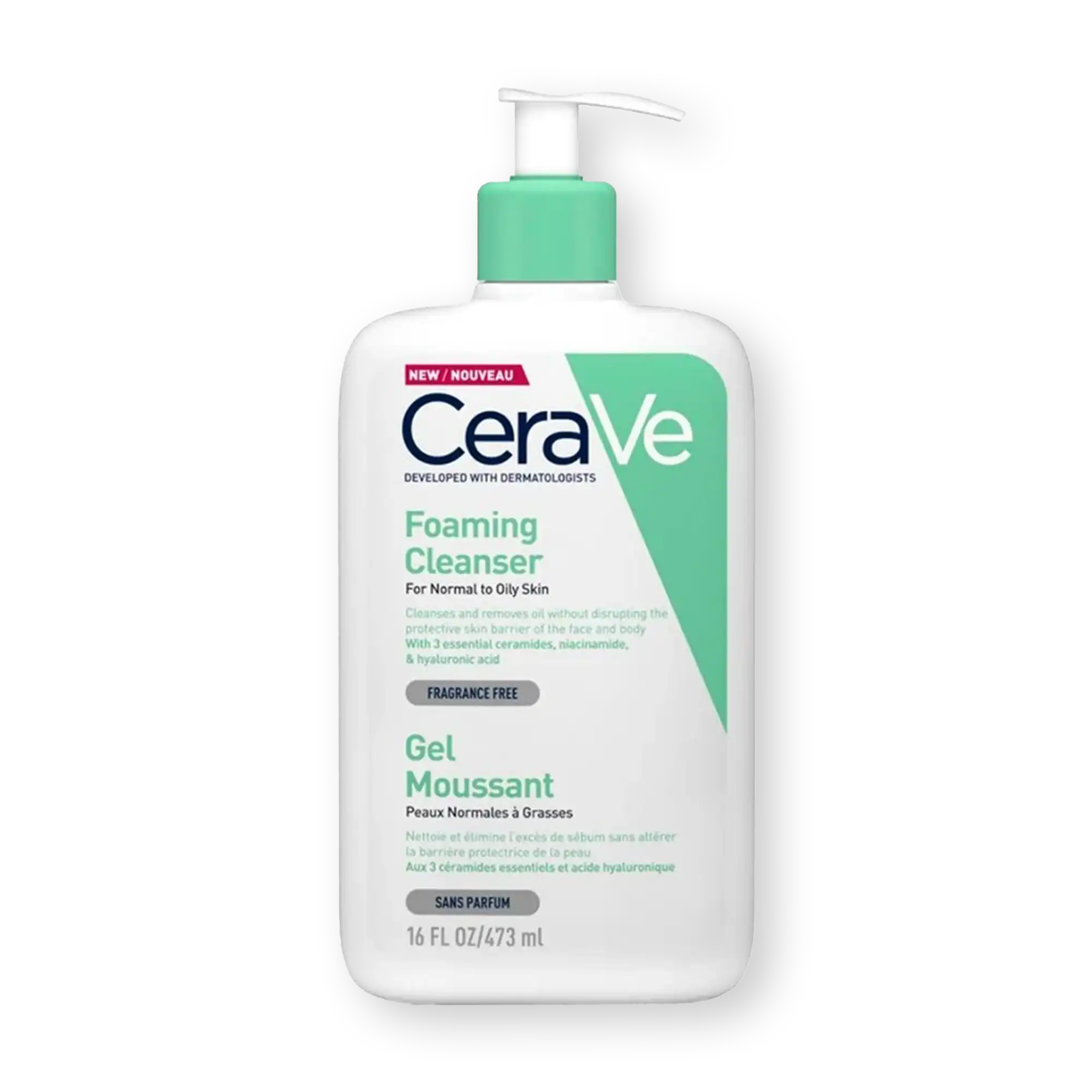 خرید و قیمت فوم شست و شوی صورت سراوی Cerave Foaming Cleanser Gel Moussant 473ml