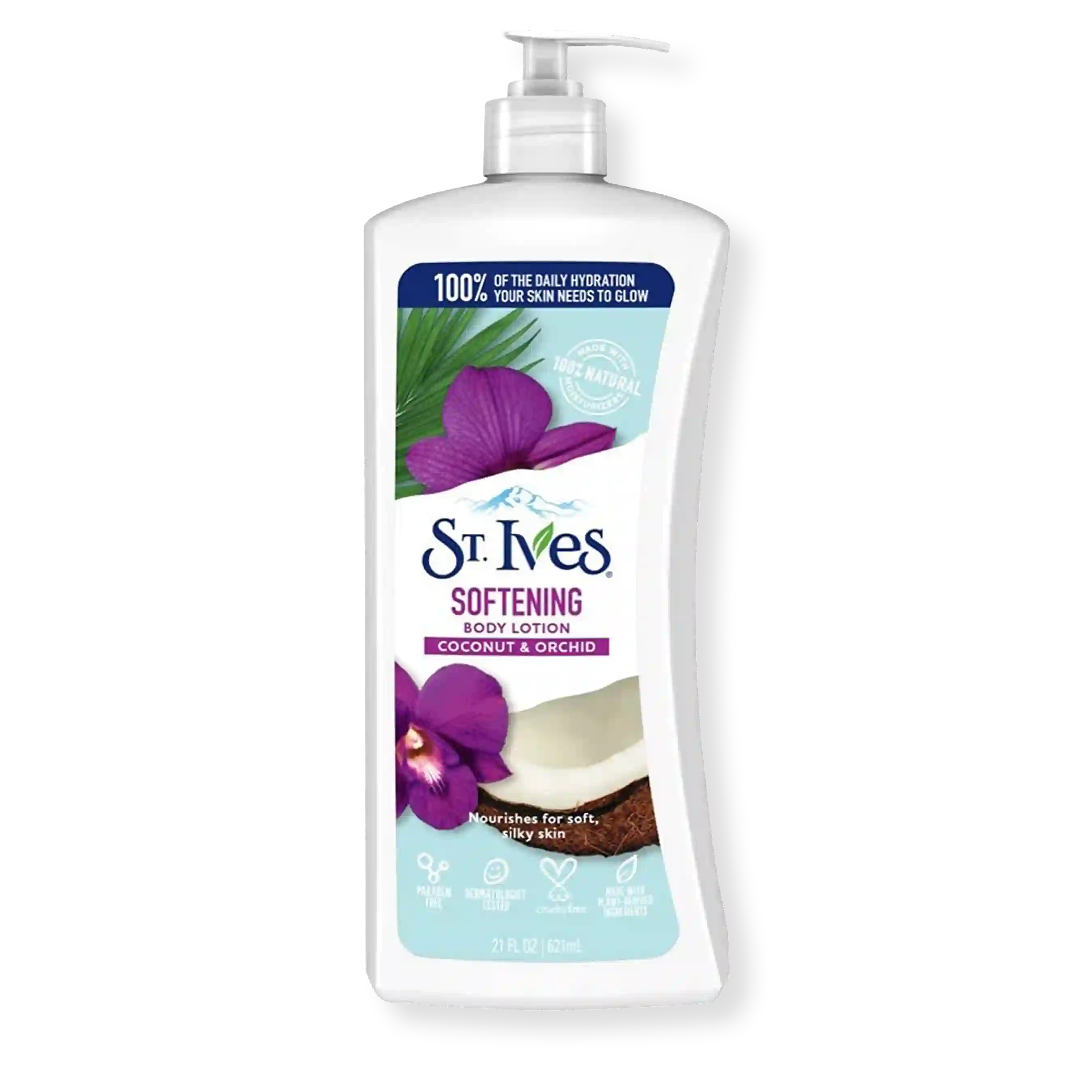 خرید و قیمت لوسيون بدن استيوز Stives Softening Body Lotion Coconut & Orchid 621ml