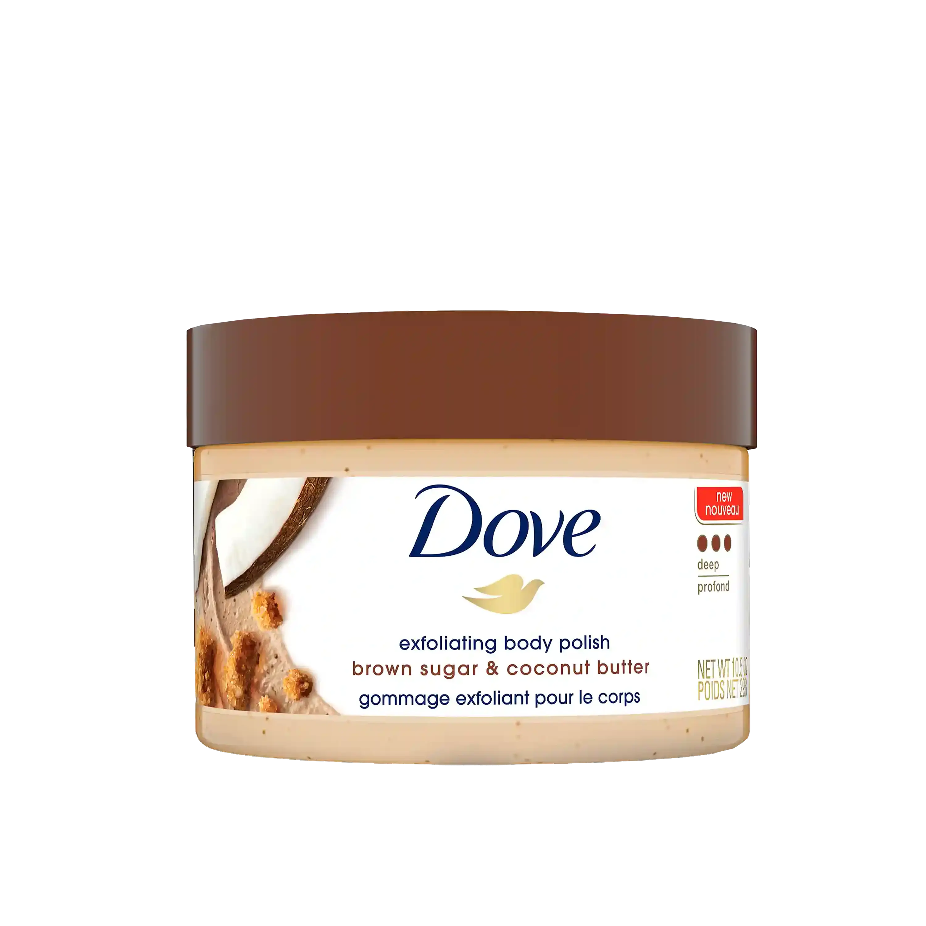 خرید و قیمت اسكراب بدن داو شكر قهوه اي Dave exfoliating body polish brown sugar