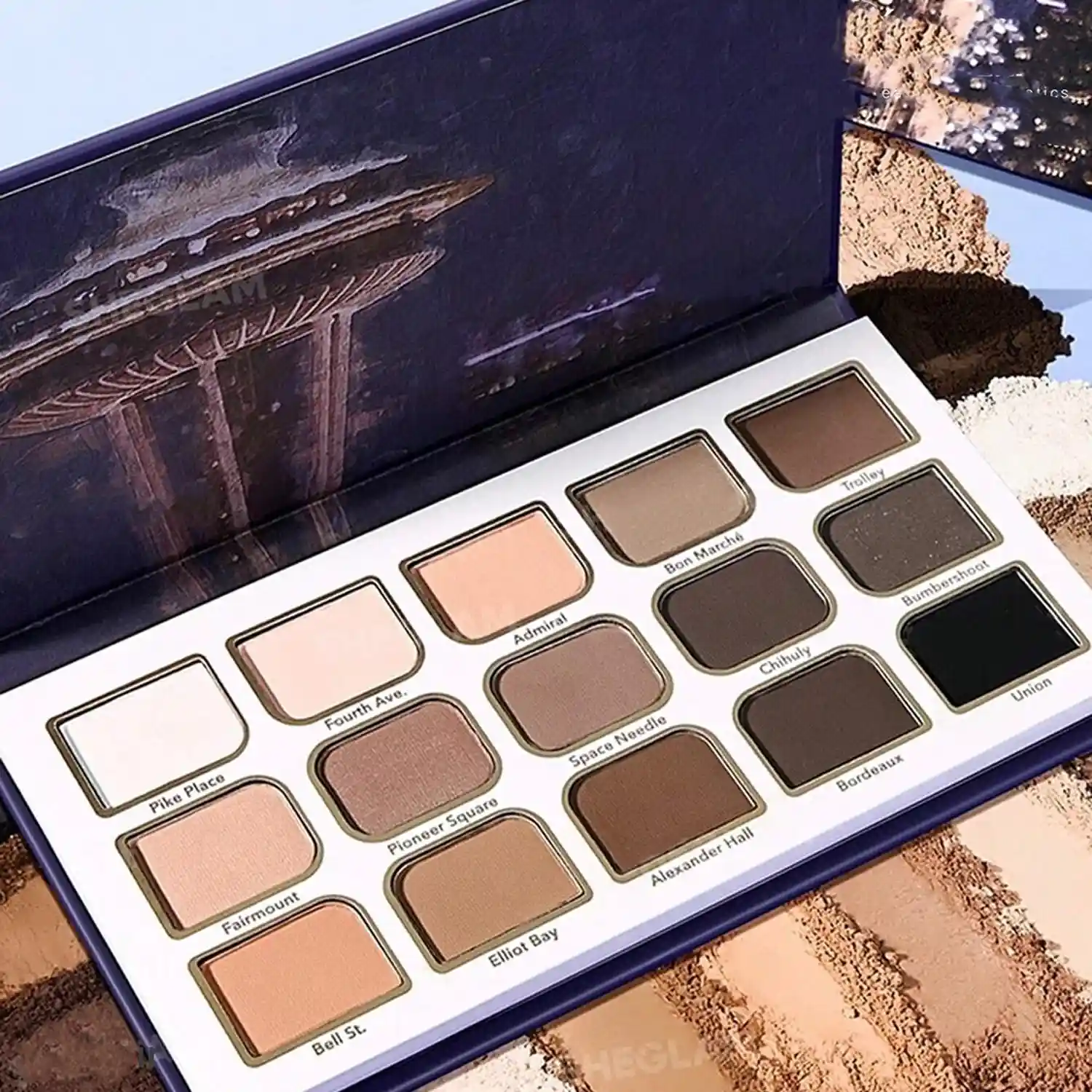 خرید و قیمت سایه چشم شیگلم 15-Pan Palette