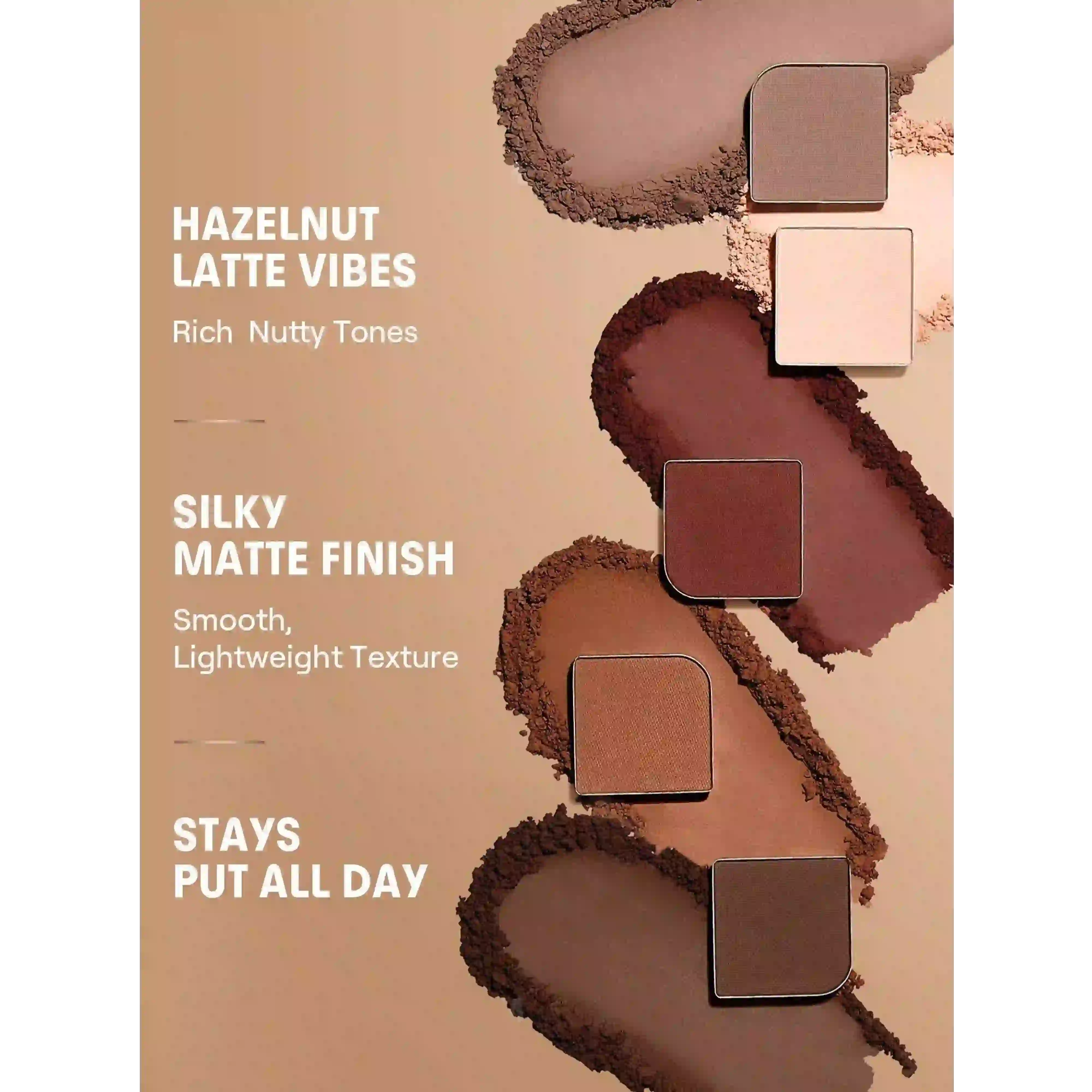 خرید و قیمت پالت سايه چشم شيگلم Sheglam Hazelnut Latte 8-Pan Palette