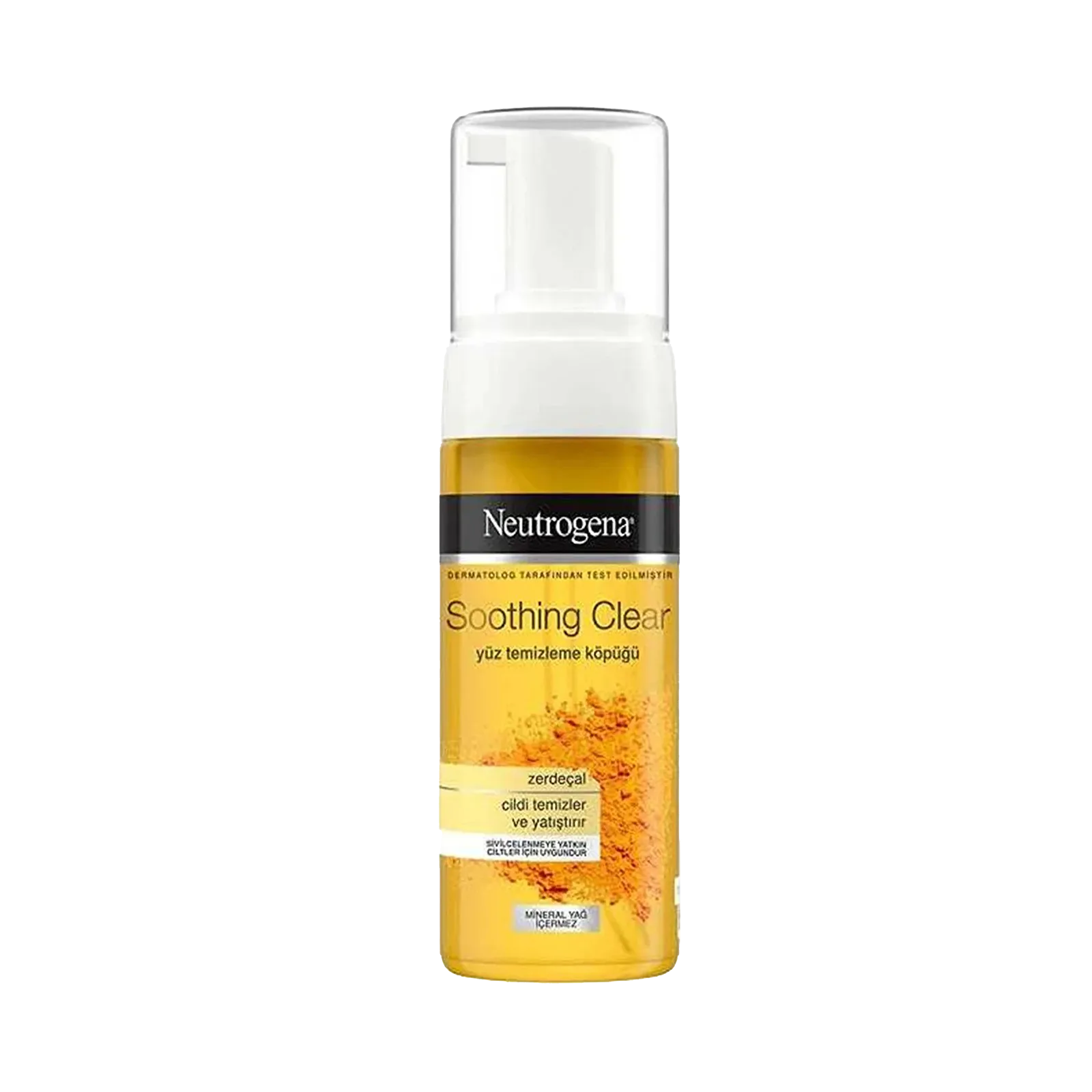 خرید و قیمت فوم شست و شوی صورت عصاره زردچوبه نوتروژینا Soothing Clear