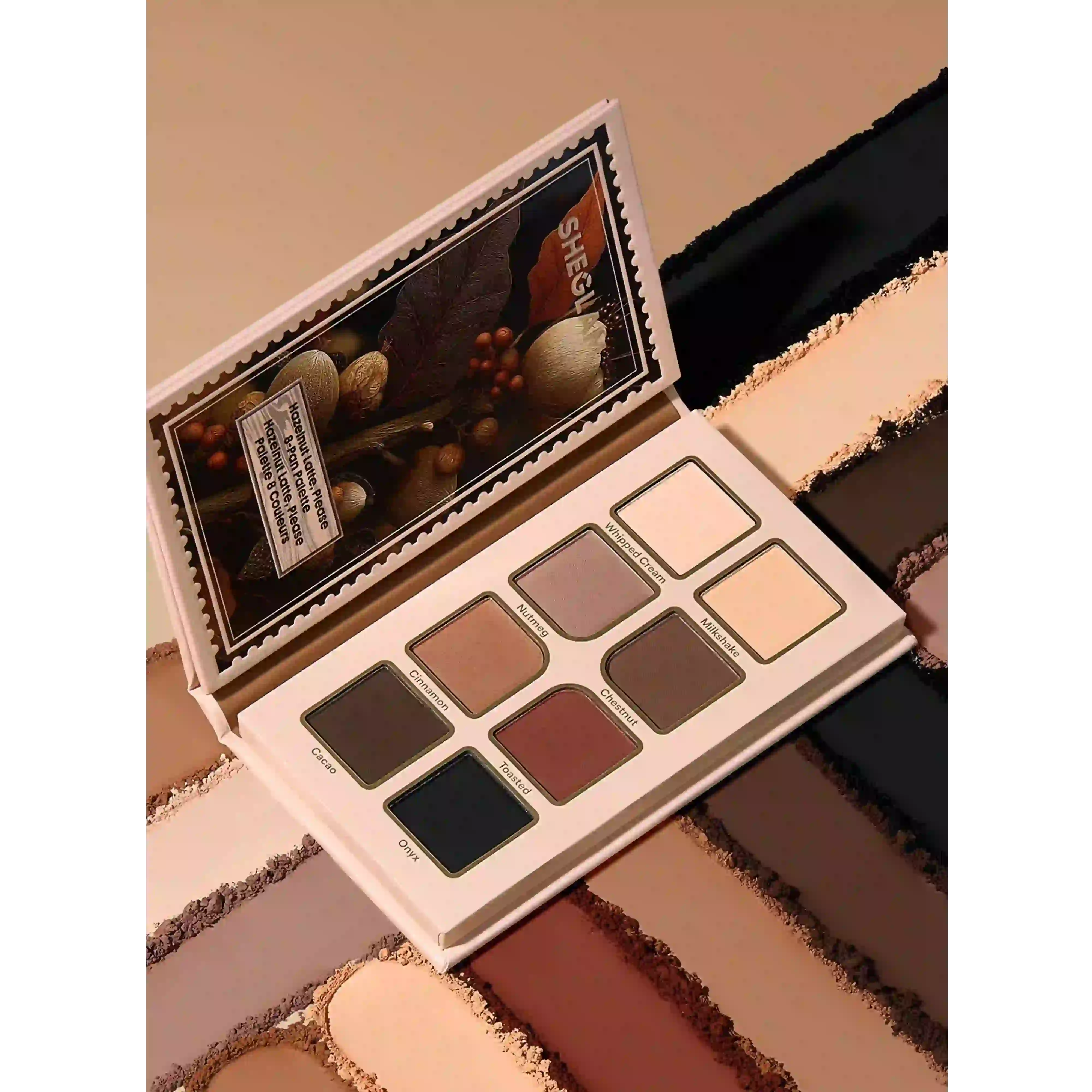 خرید و قیمت پالت سايه چشم شيگلم Sheglam Hazelnut Latte 8-Pan Palette