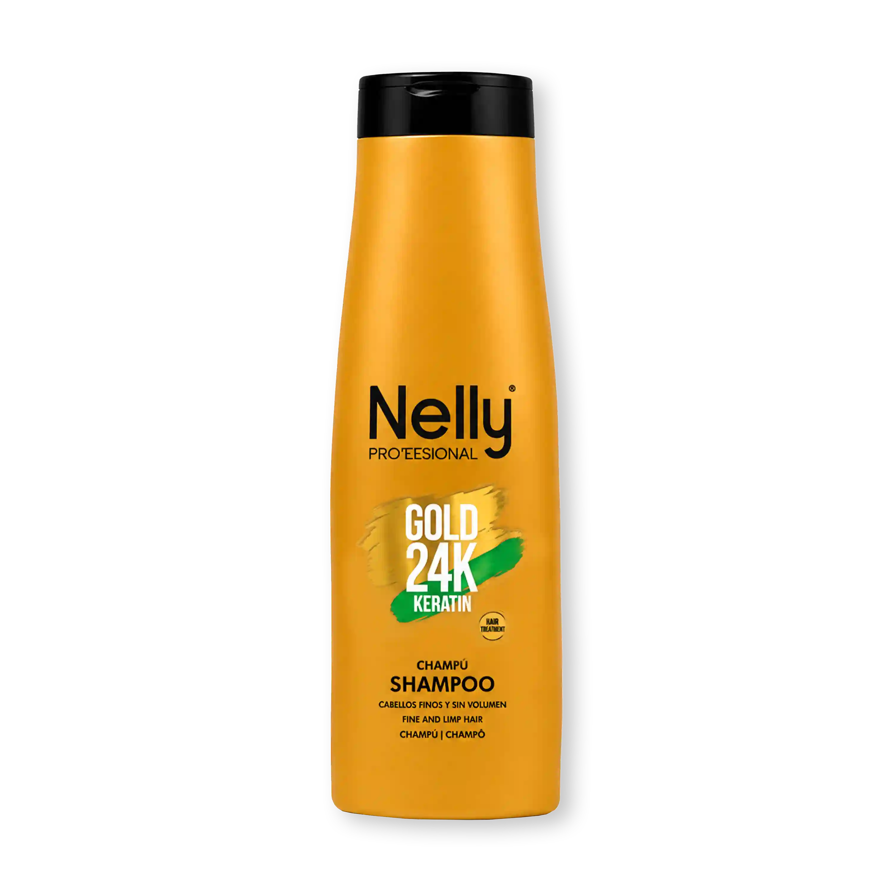خرید و قیمت شامپو كراتينه Nelly Gold KERATIN 400 ml