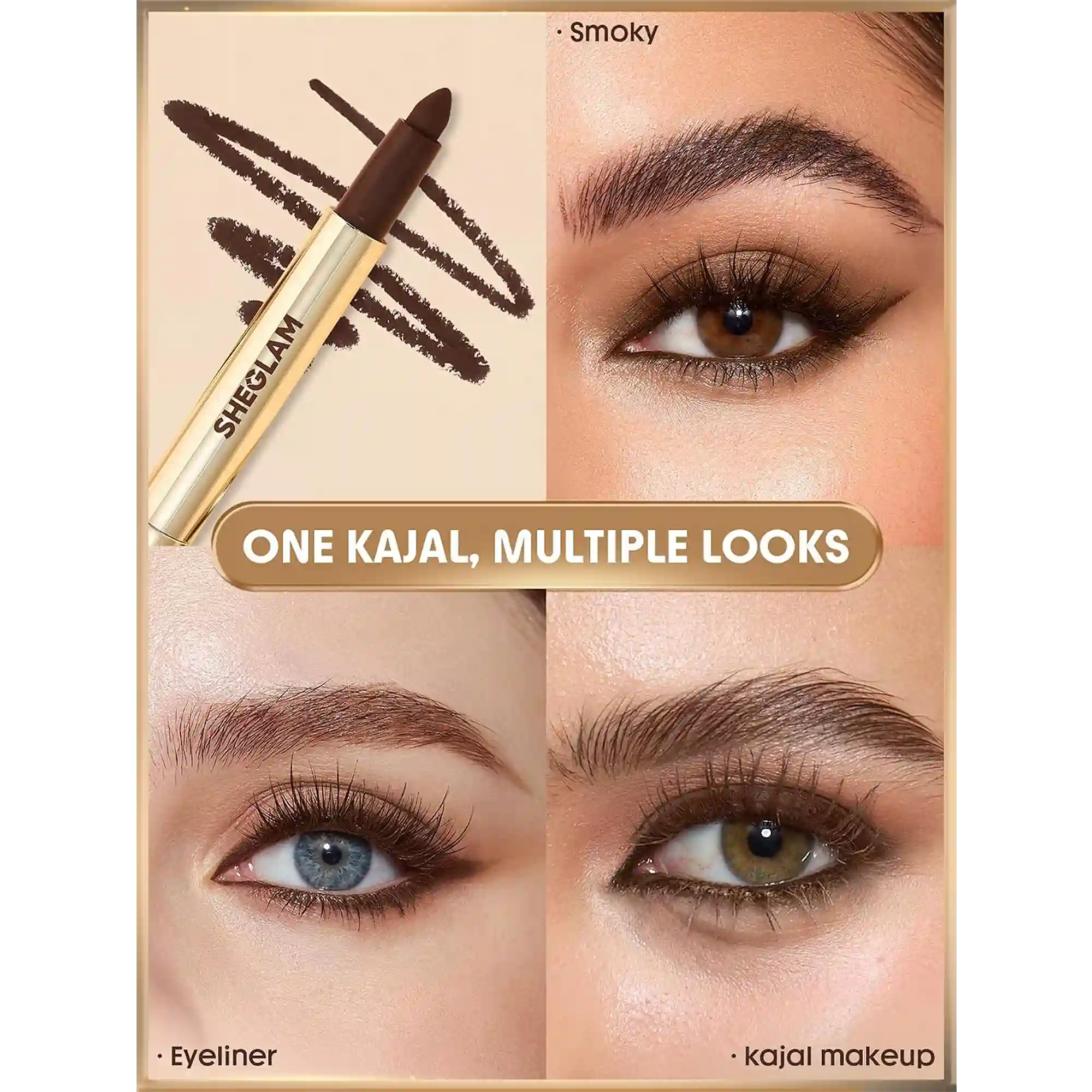 خرید و قیمت مداد چشم كرمی شيگلم Sheglam bold moves kohl
