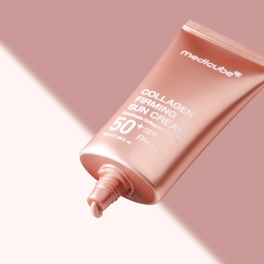 خرید و قیمت كرم ضد آفتاب كلاژن مديكيوب medicube Collagen Firming Sun Cream 50ml