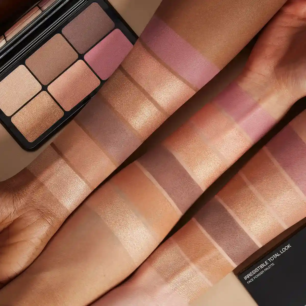 خرید و قیمت پالت سايه كيكو Irresistible Total Look Face Powder Palette 15g