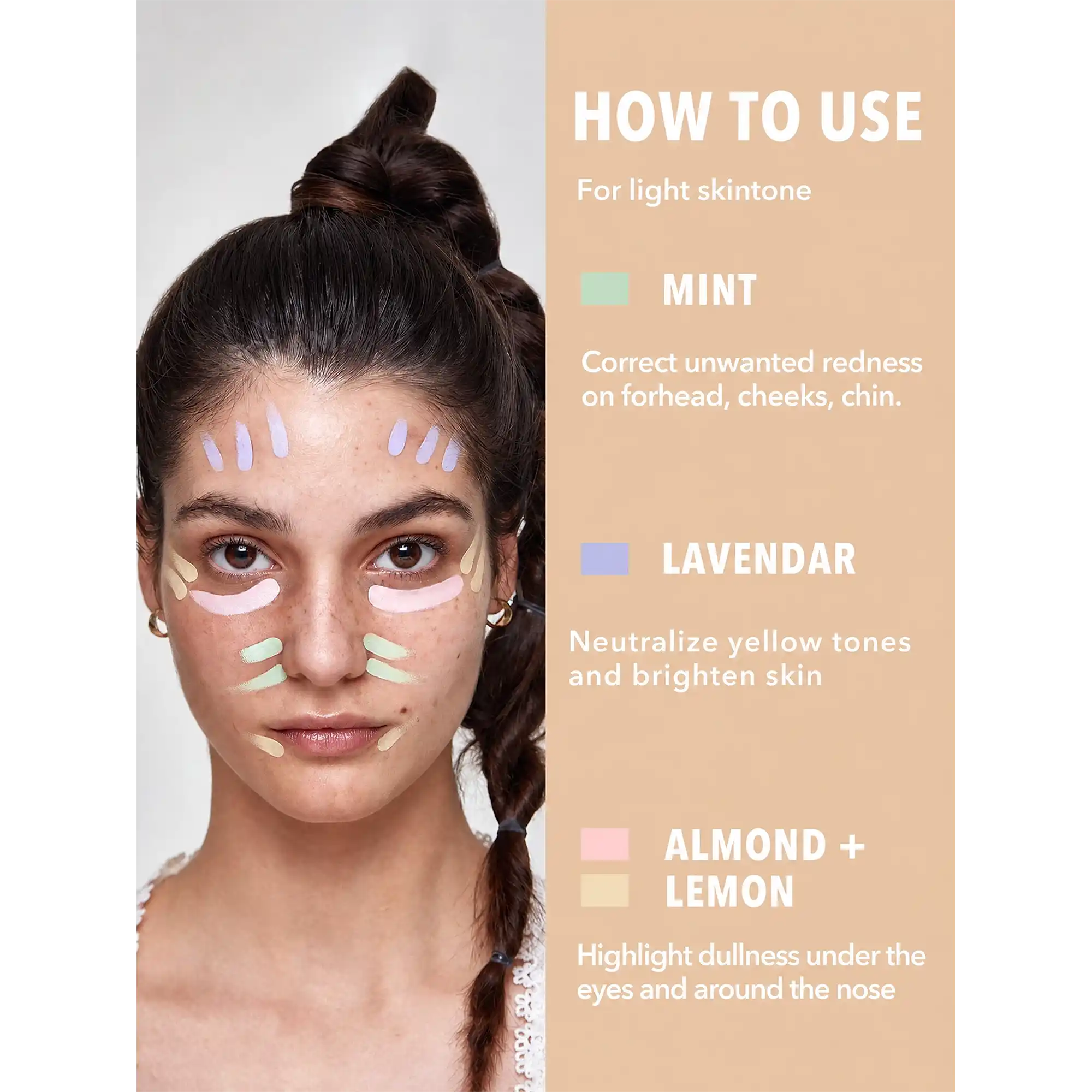 خرید و قیمت پالت كانسيلر و كالر كوركتور شيگلم Sheglam multi-Fix concealer And color corrector