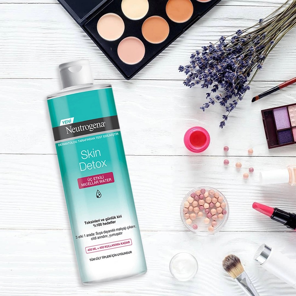 خرید و قیمت میسلار واتر نوتروژینا Skin Detox Uc Etkili