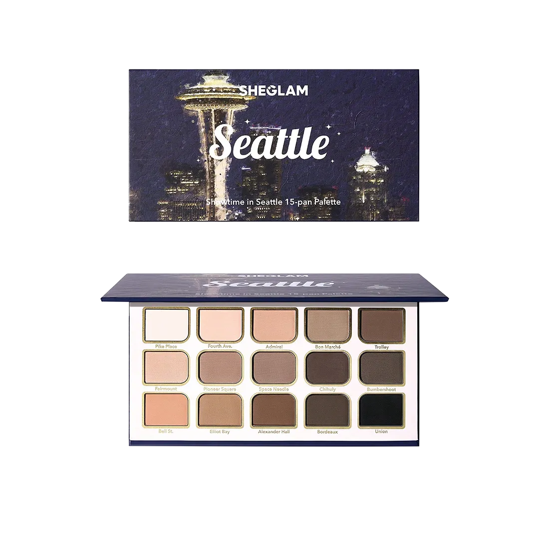 خرید و قیمت سایه چشم شیگلم 15-Pan Palette