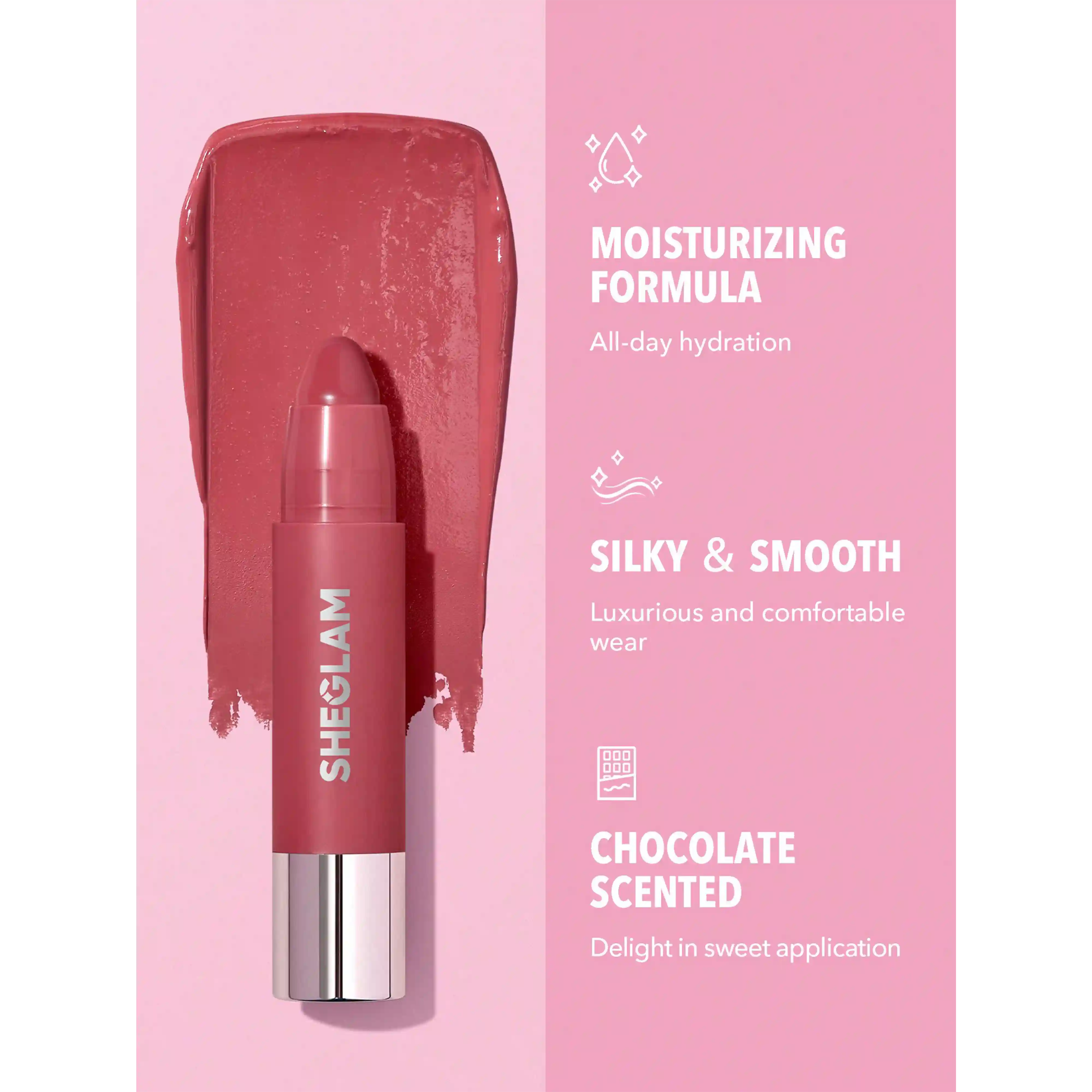 خرید و قیمت رژ لب مدادی sheglam just kissed