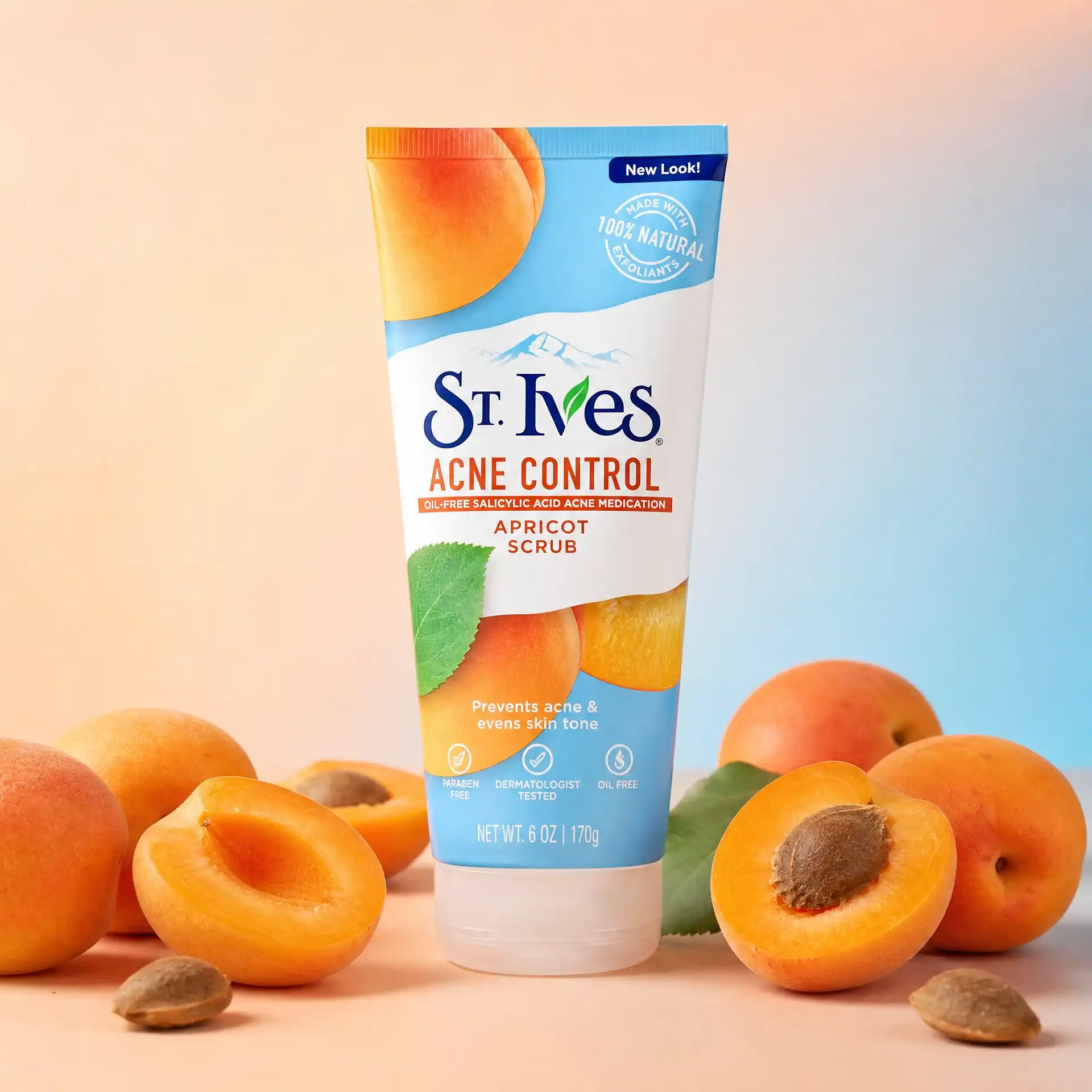 خرید و قیمت اسكراب ضد آكنه و لک Stives Apricot Scrub 170g