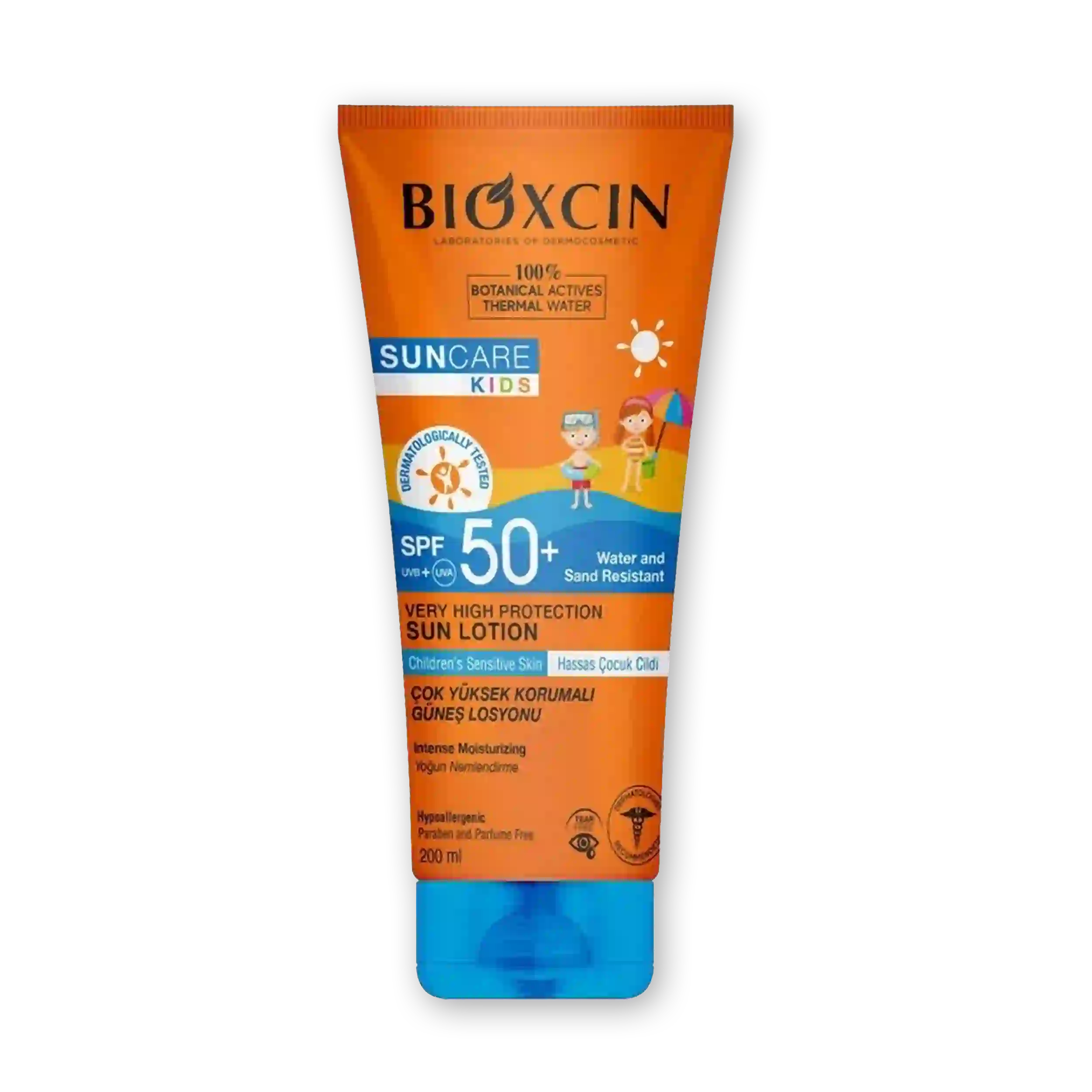 خرید و قیمت ضد آفتاب كودک بيوكسين Bioxcin Suncare Kids Sun Lotion 200ml