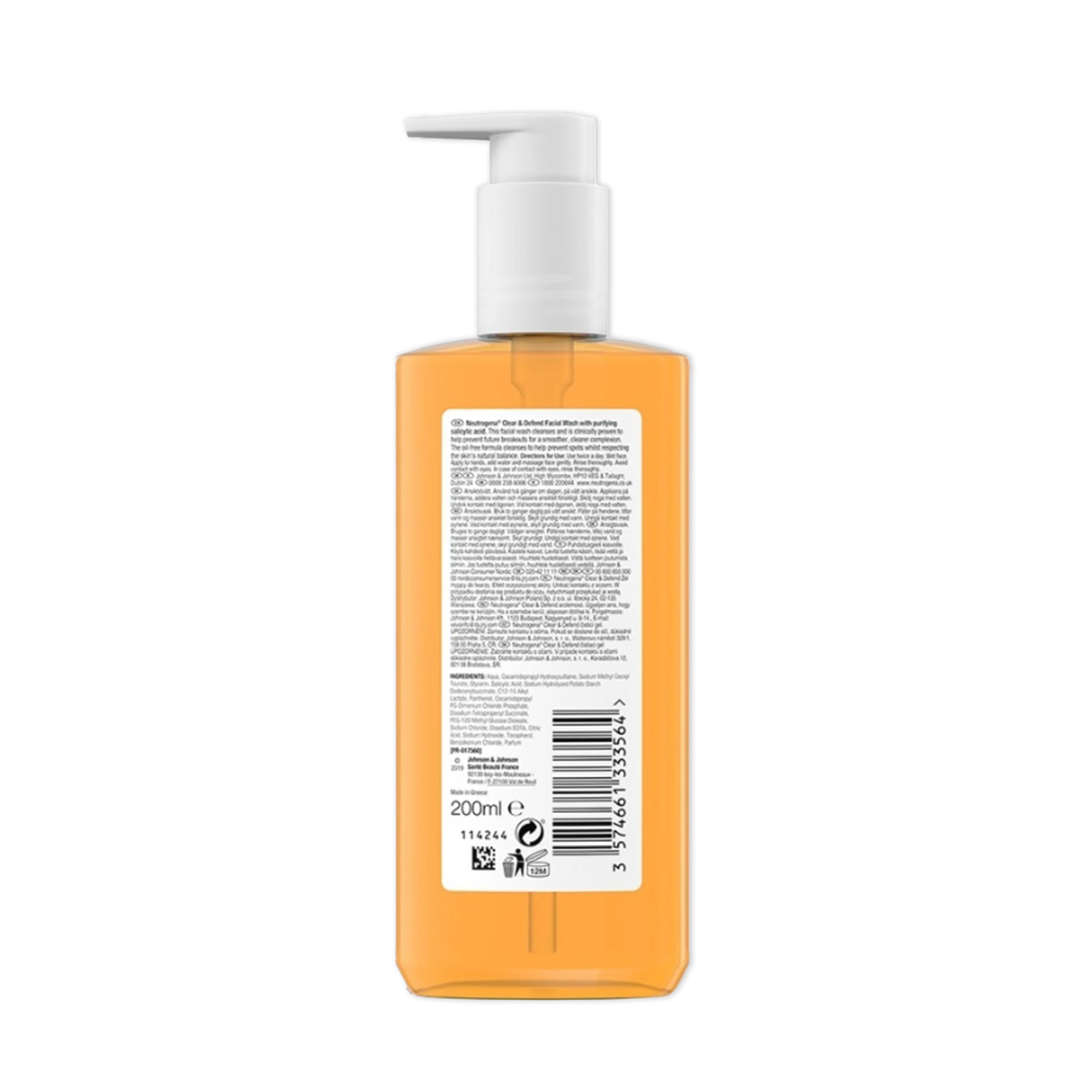 خرید و قیمت فیس واش نوتروژینا Sivilce Karsiti 2% Salisilik Asit